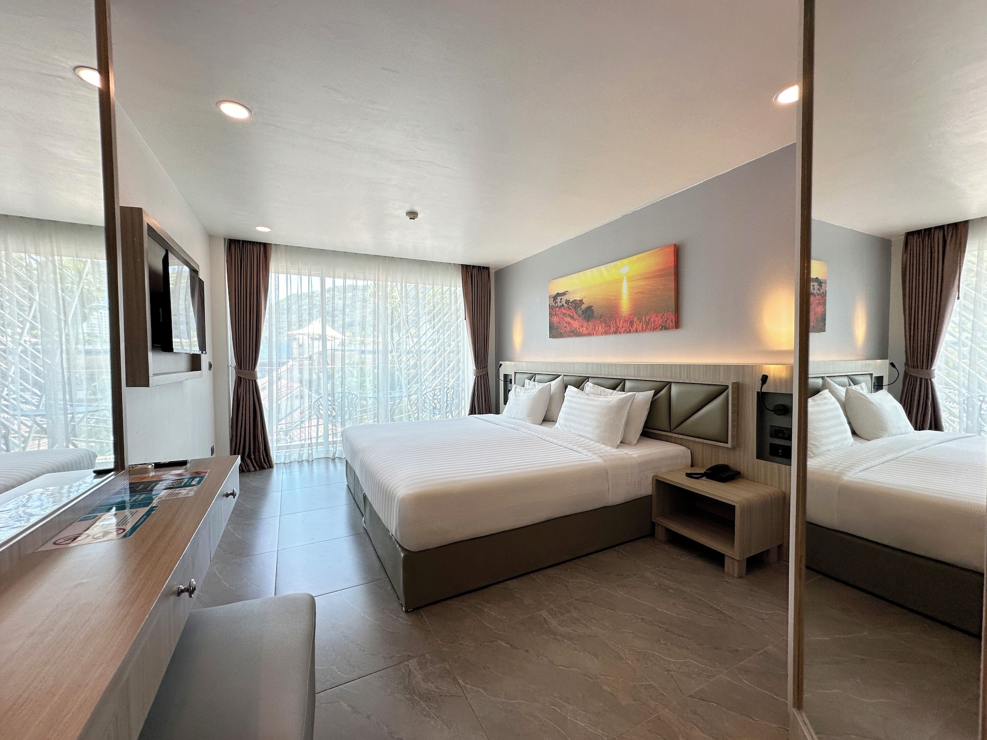 غرفة قياسية بسرير كينج، Clarian Hotel Beach Patong 10/10