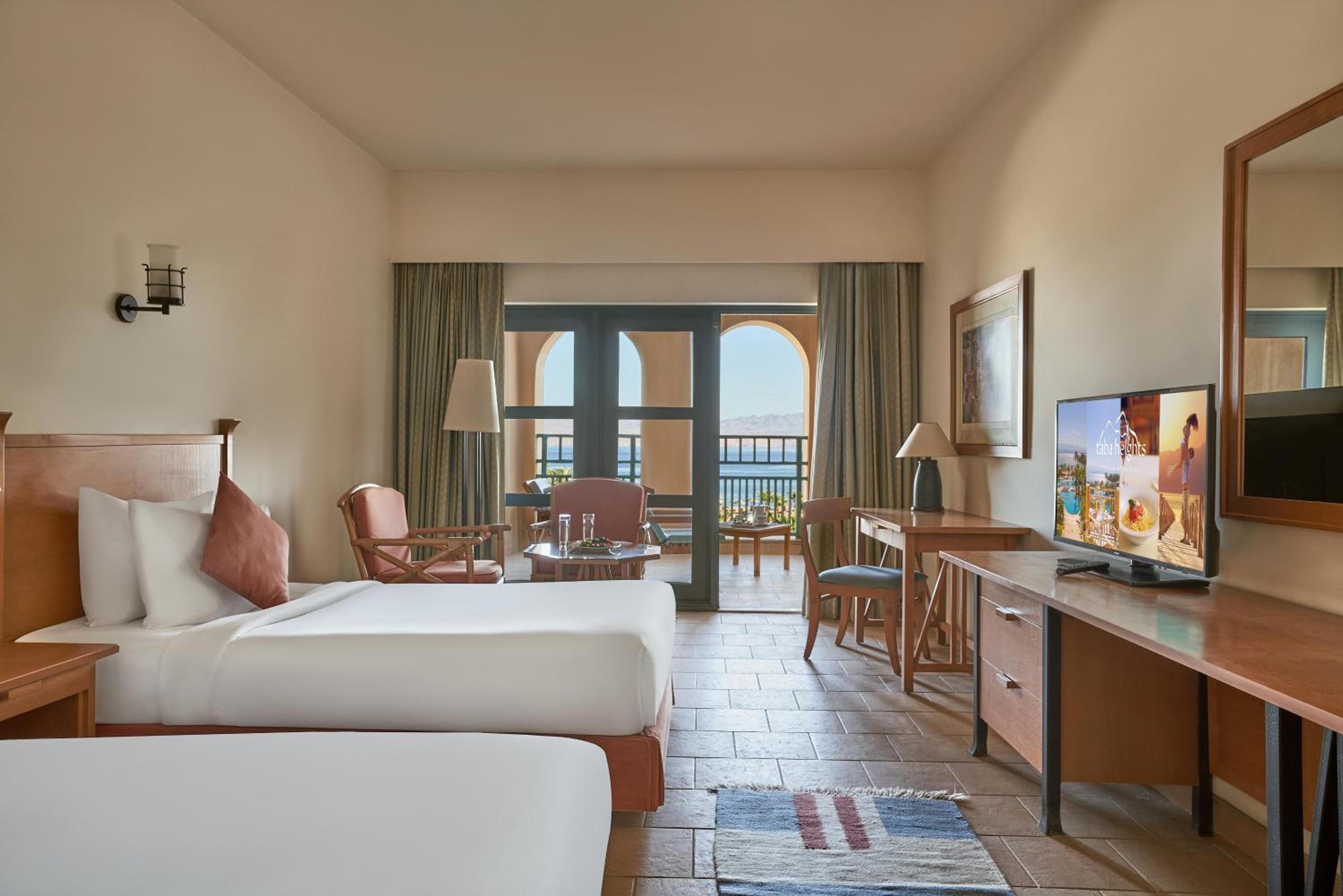 Standard, Twin Beds, Pool View