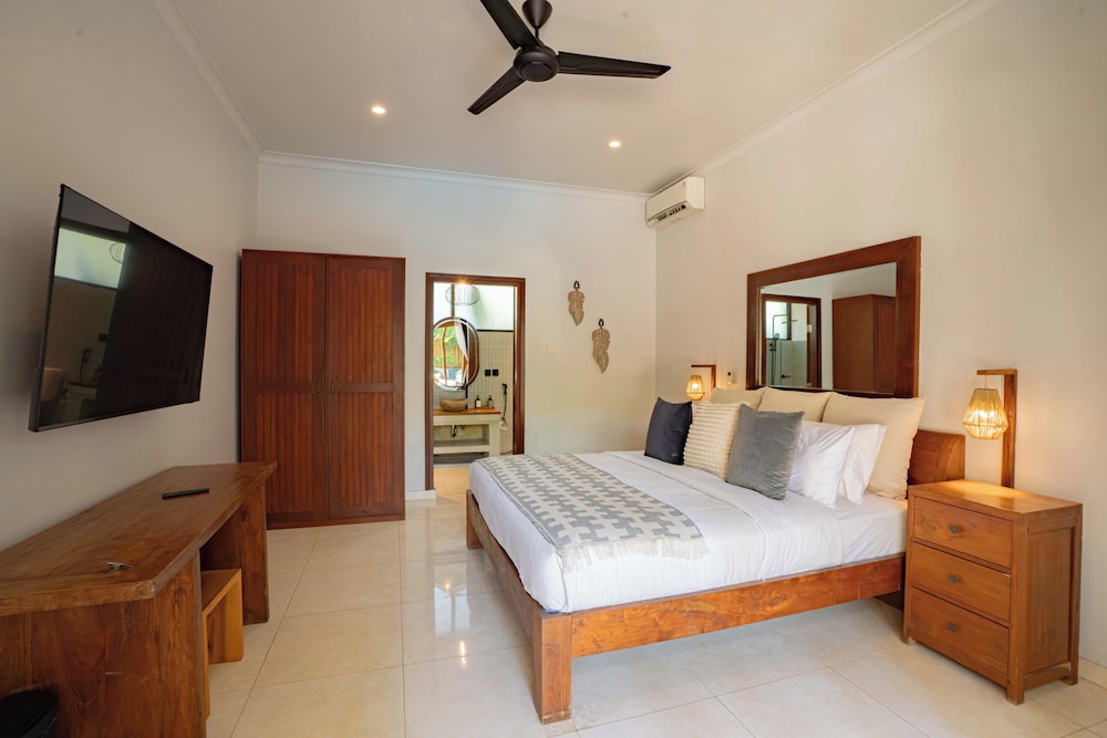 فيلا ديلوكس بسريرين كوين بـ3 غرف نوم، Kelapa Luxury Villas 2/10