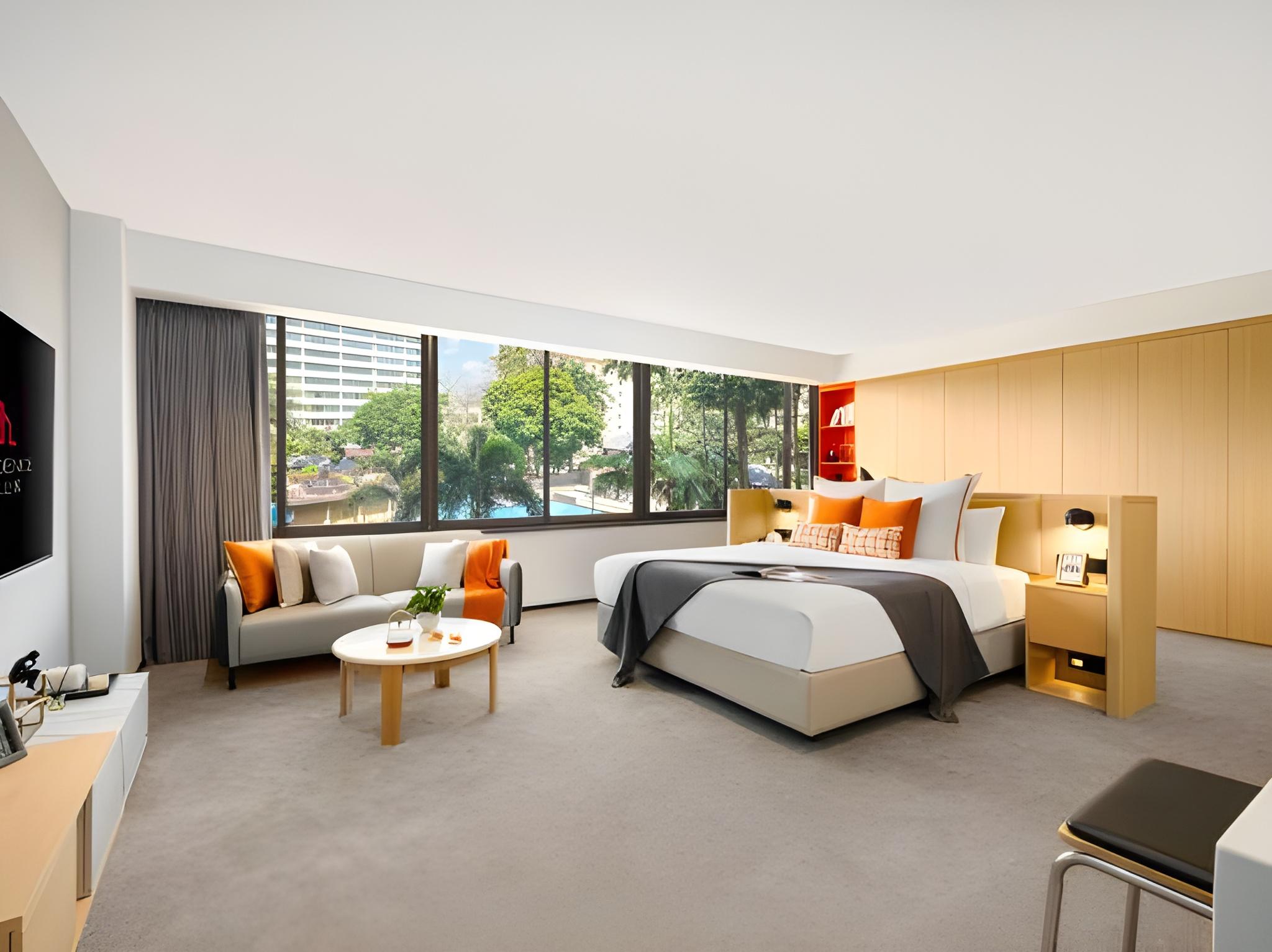 Luxury, Studio, Apartment, Queen Bed