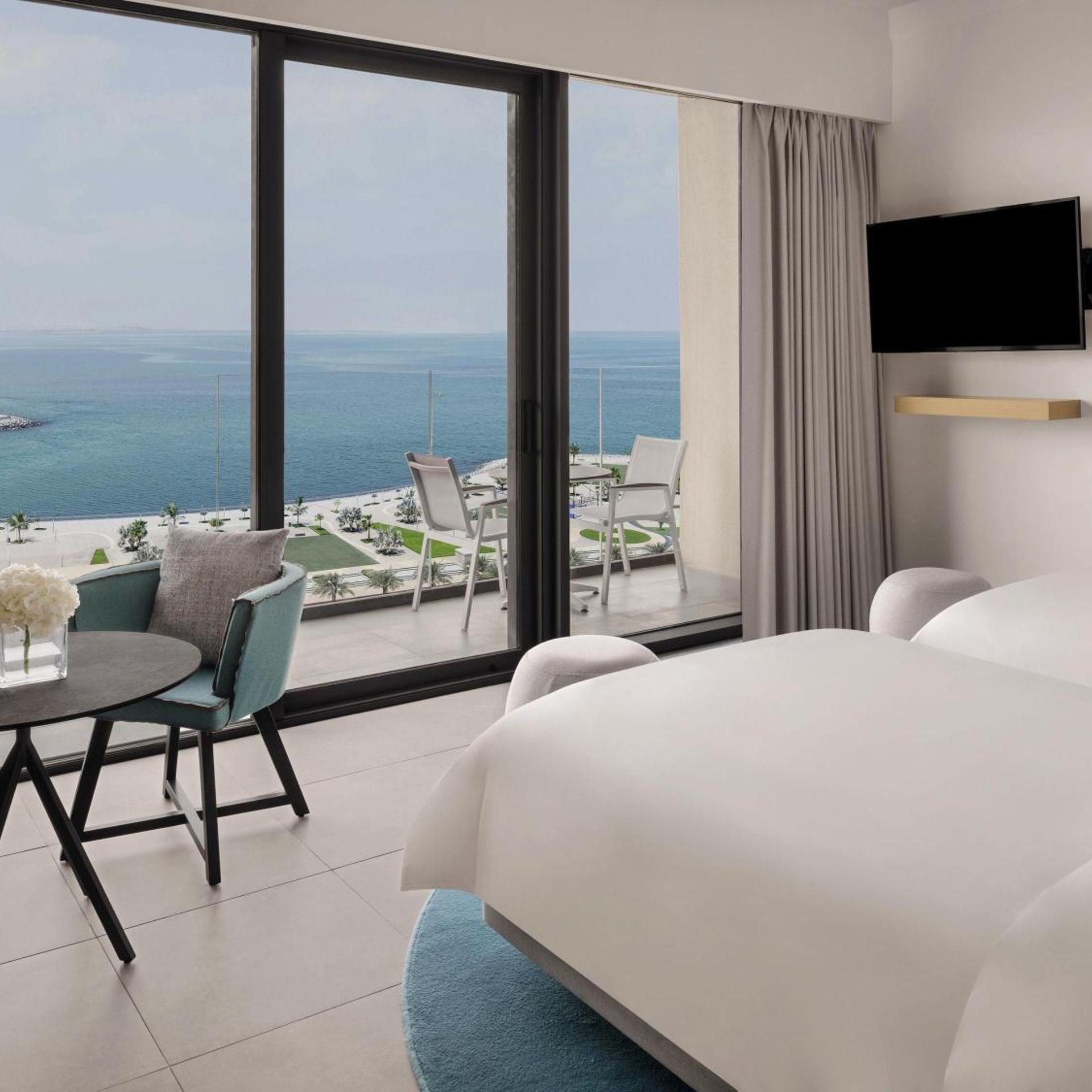 Island, Deluxe, Single Bed, Sea View، Movenpick Resort Al Marjan Island 3/6