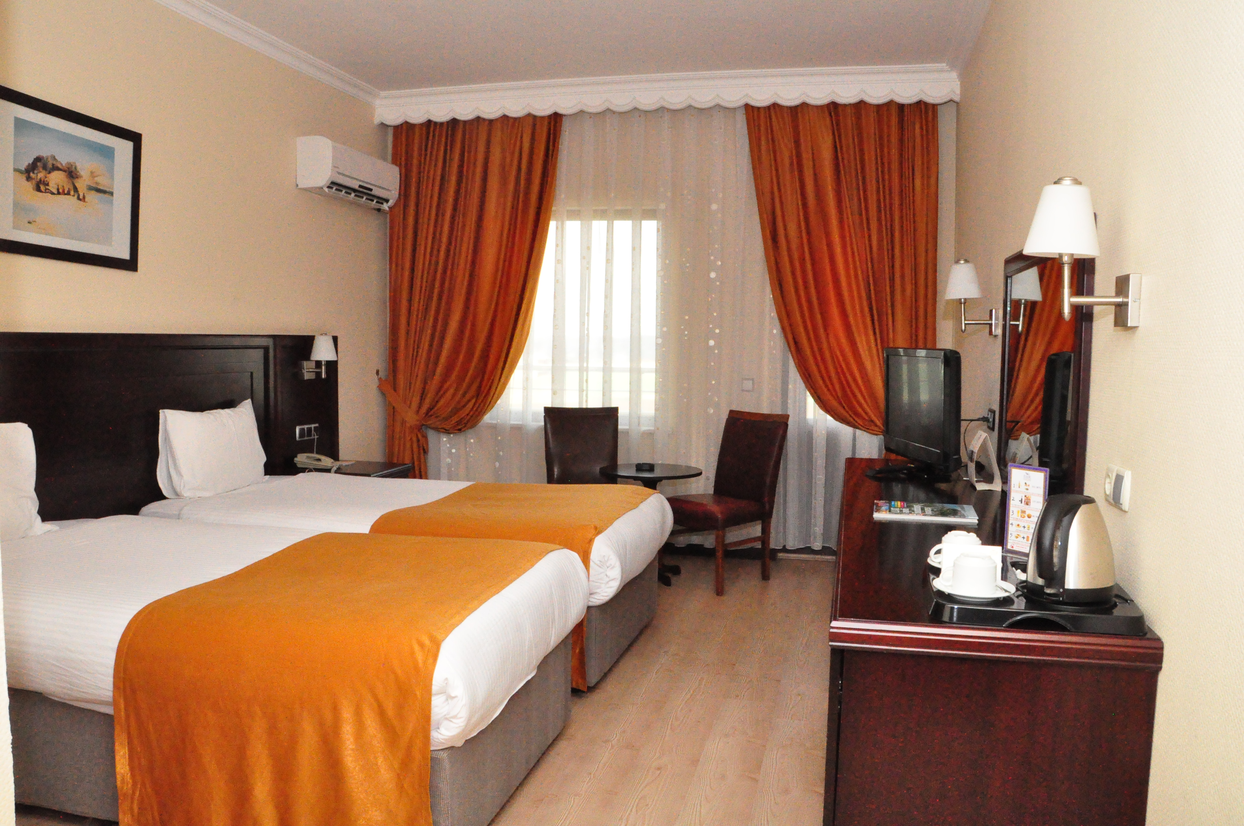 Room, Single, Double or Twin Bed, Balcony
