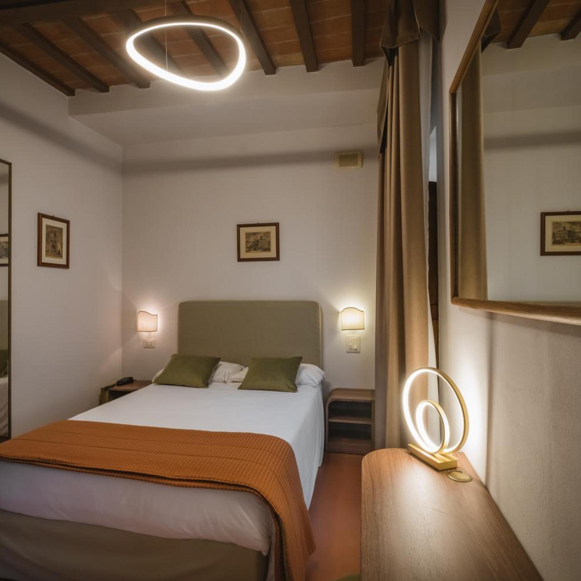 غرفة اقتصادية بسرير مزدوج أو سريرين منفصلين، Hotel Villa Montegranelli 2/7