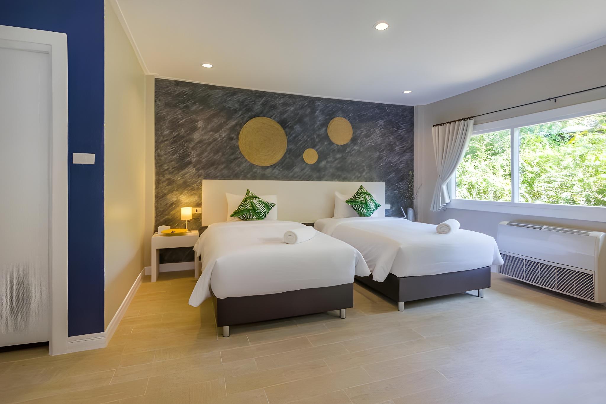 Deluxe, Bungalow, Twin Beds, No Balcony