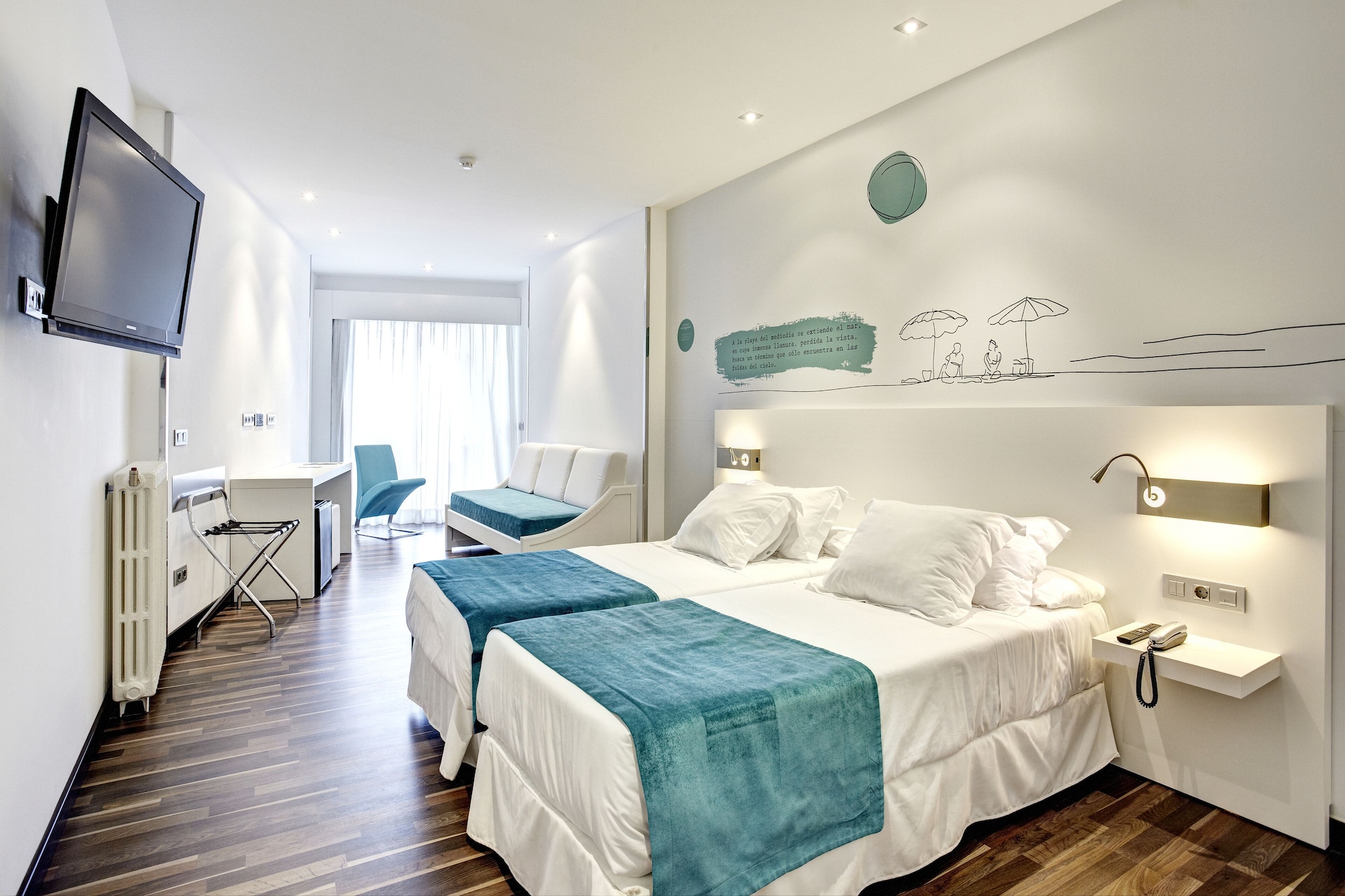 ROOM, TRIPLE, SEA VIEW, BALCONY