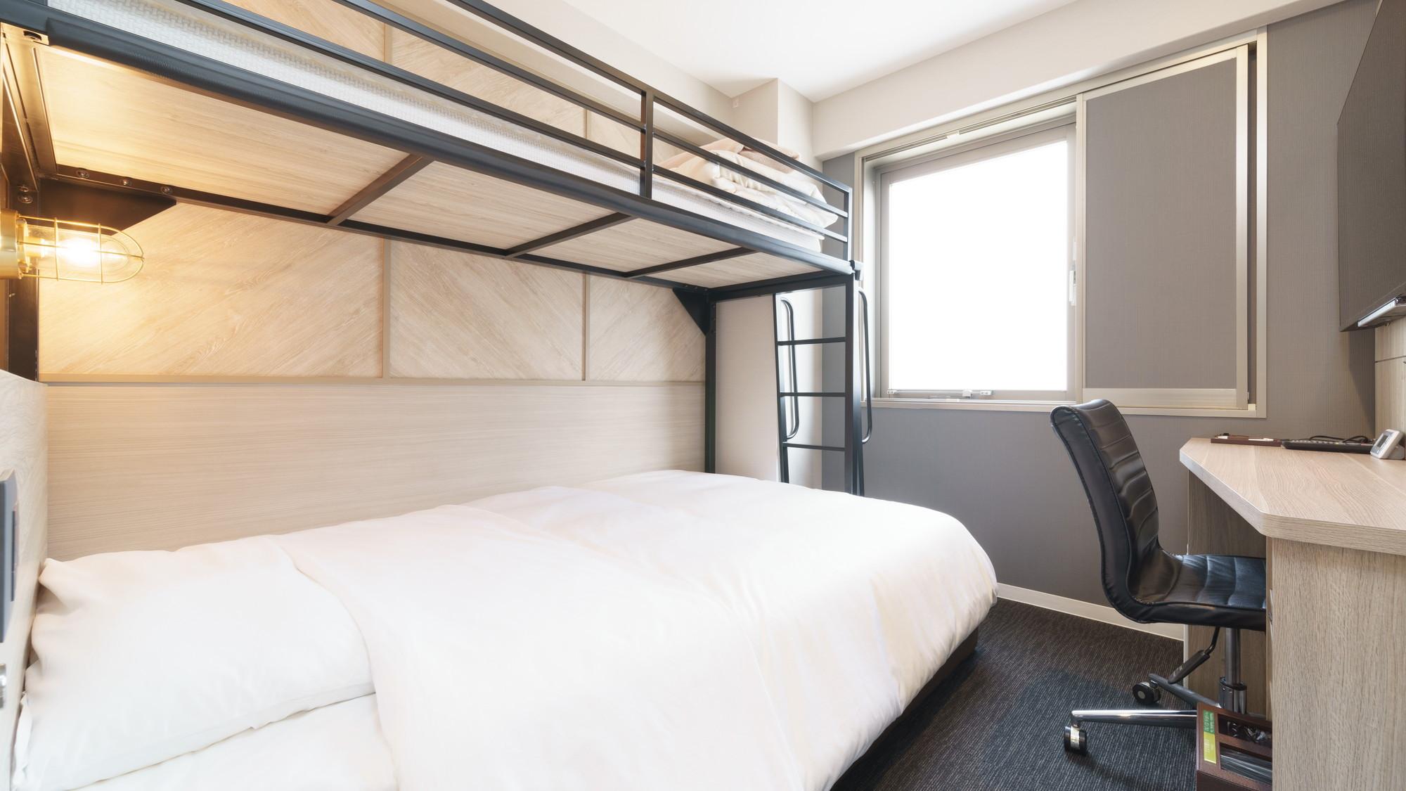 Room, Double or Single Bed, Bunk Bed