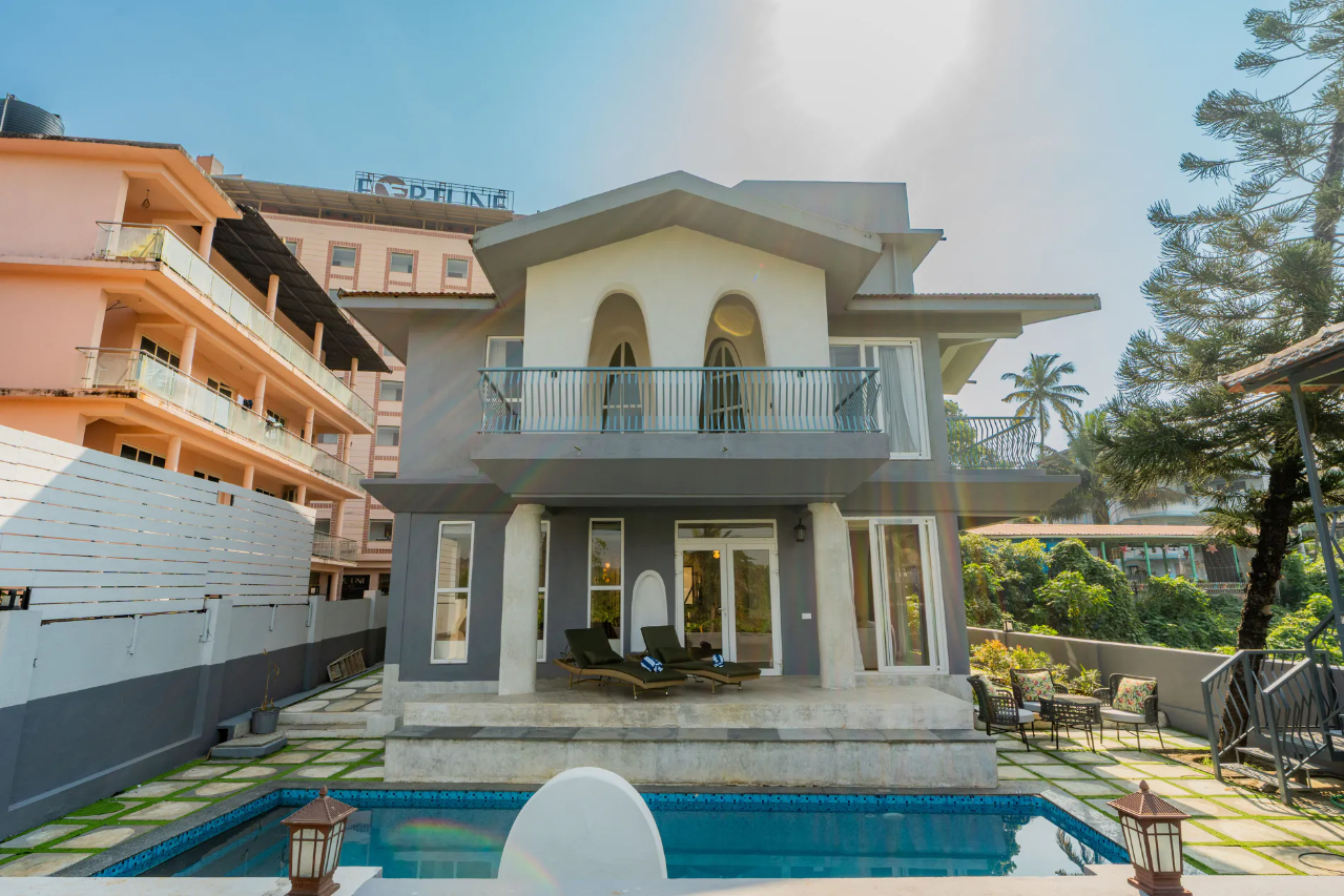 ELIVAAS Casa Mandala 4BHK Villa with Pvt pool and Garden
