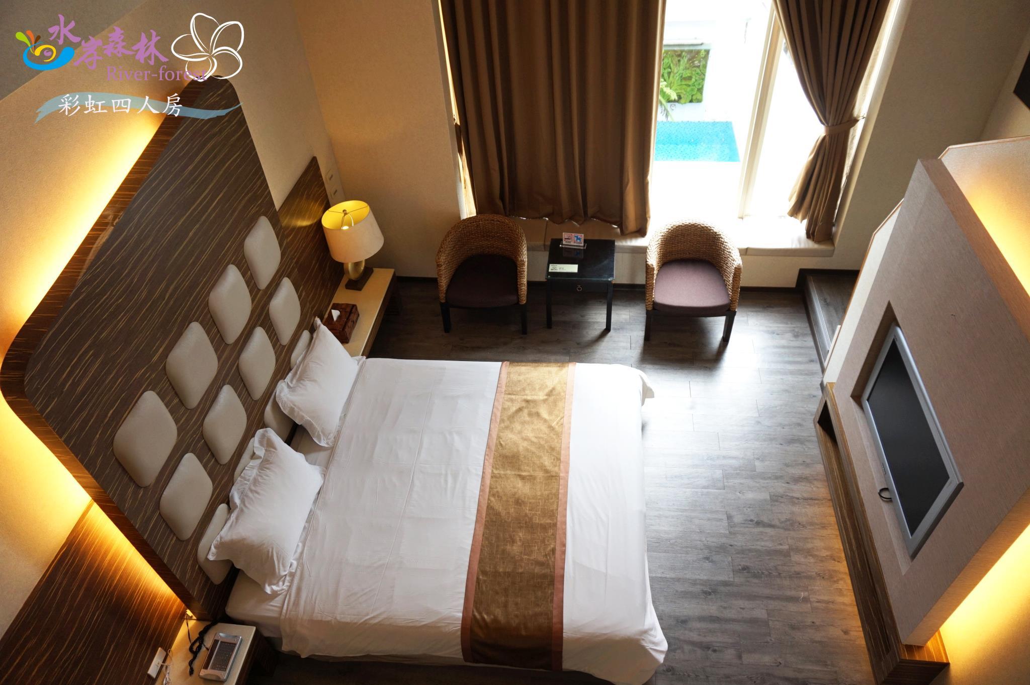 جناح دوبلكس عائلي بسريرين مزدوجين، River Forest Resort Hotel 2/2