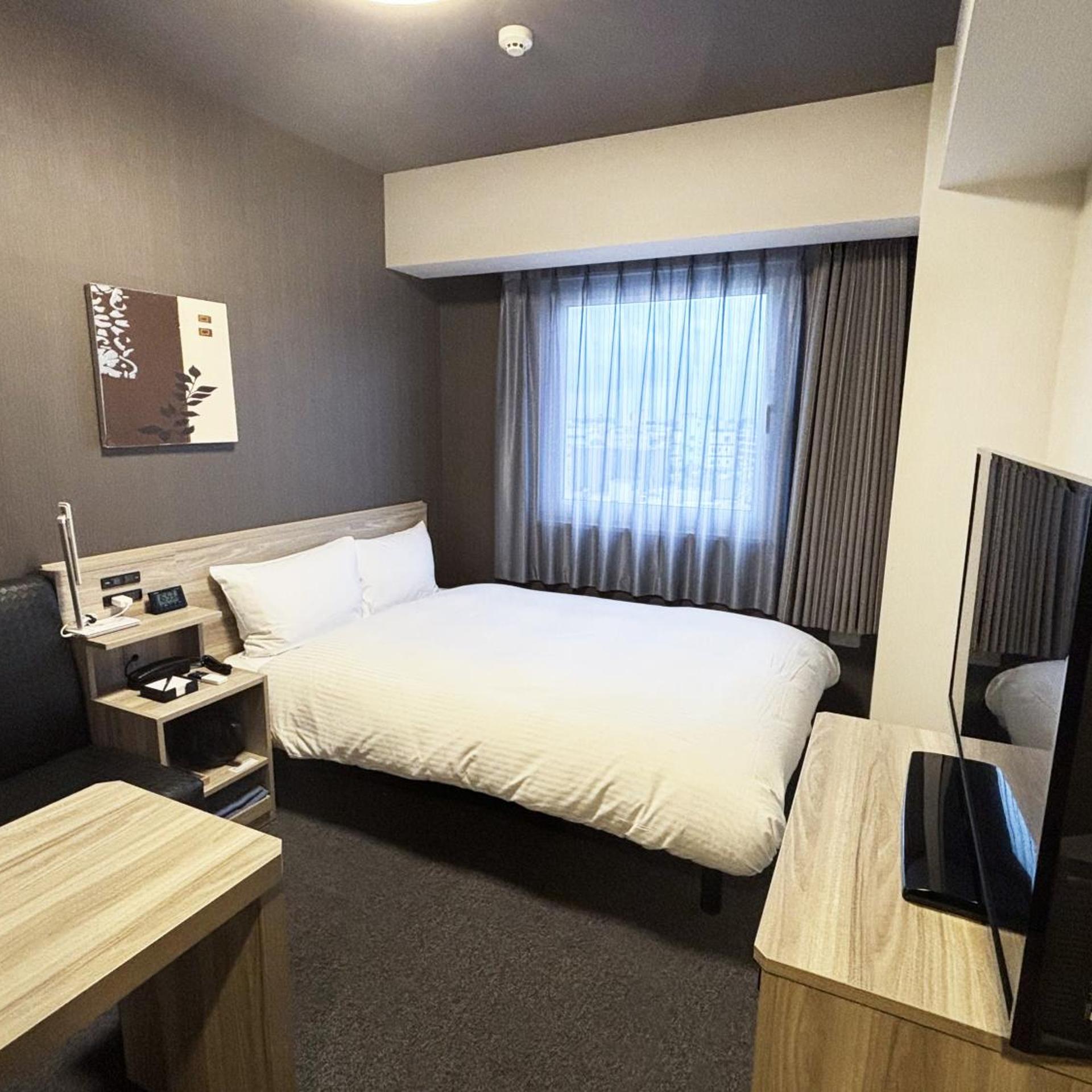 Room, Semi Double Bed, Smoking, Hotel Route-Inn Noda National Highway 16 2/8