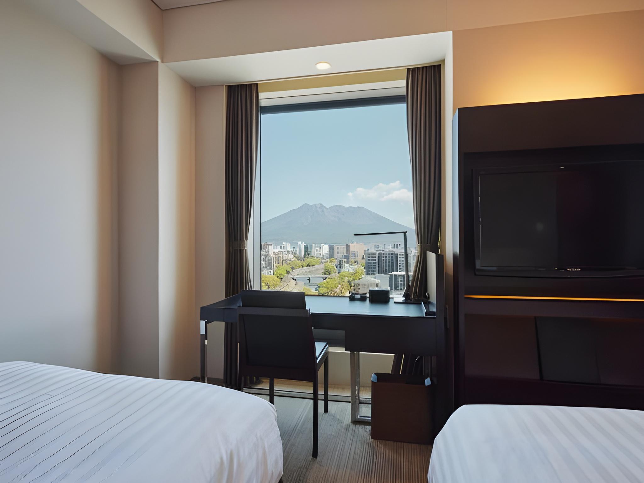 Semi Room, Premium, 2 Semi Double Beds, Side View