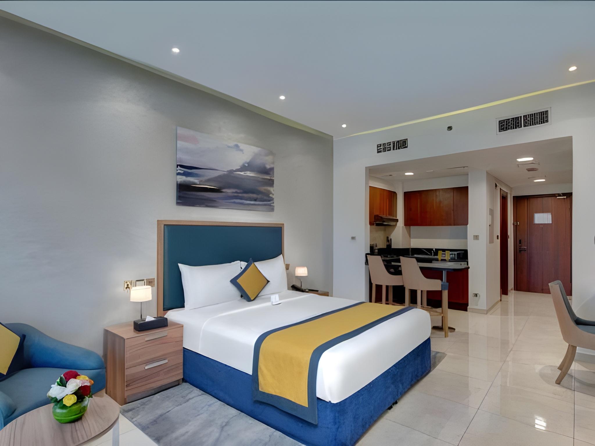 Studio, Apartment, King Bed, Lagoon View