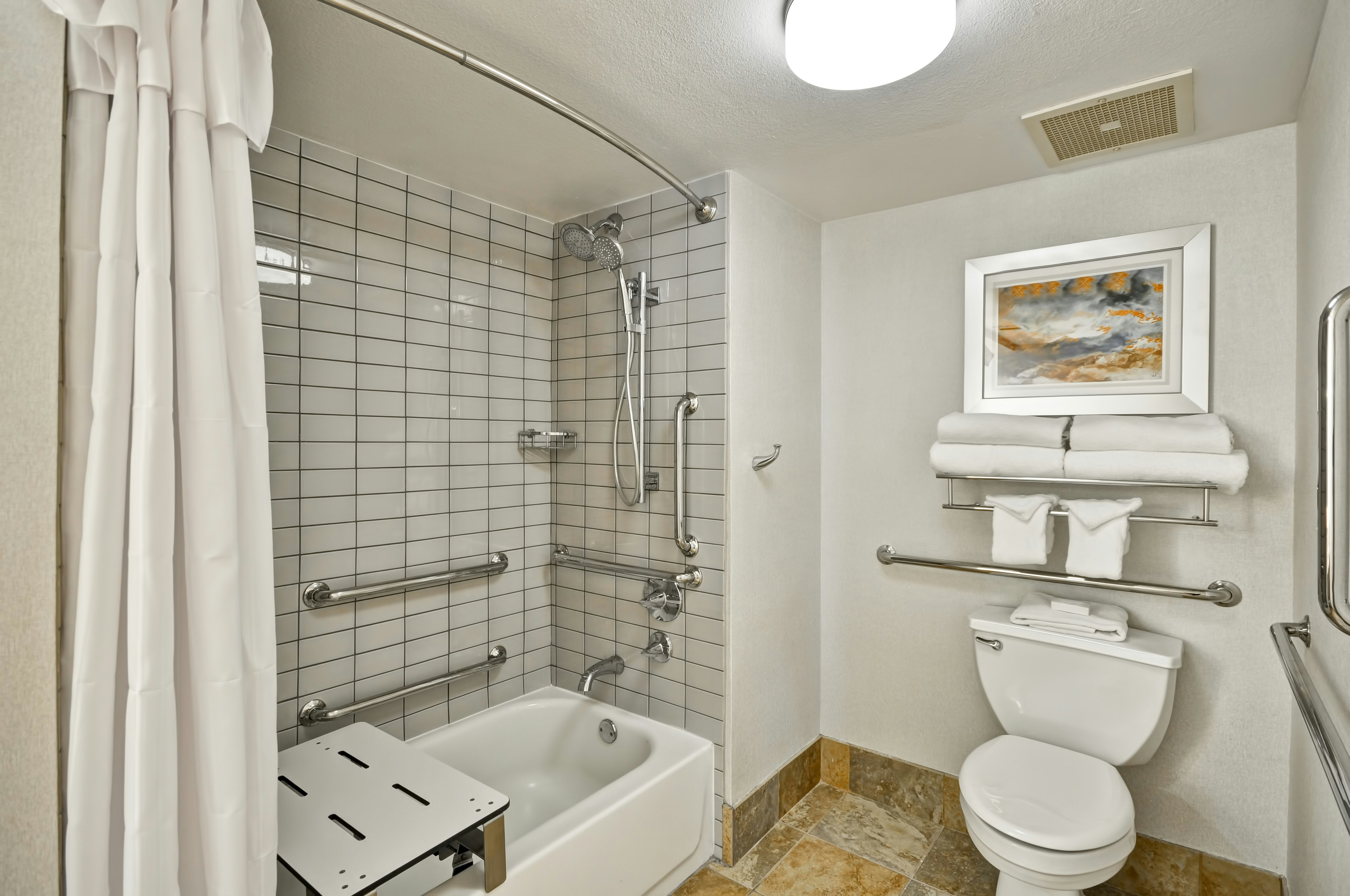 جناح بسريرين مزدوجين لذوي الإعاقة، Homewood Suites By Hilton Phoenix-Biltmore 2/4