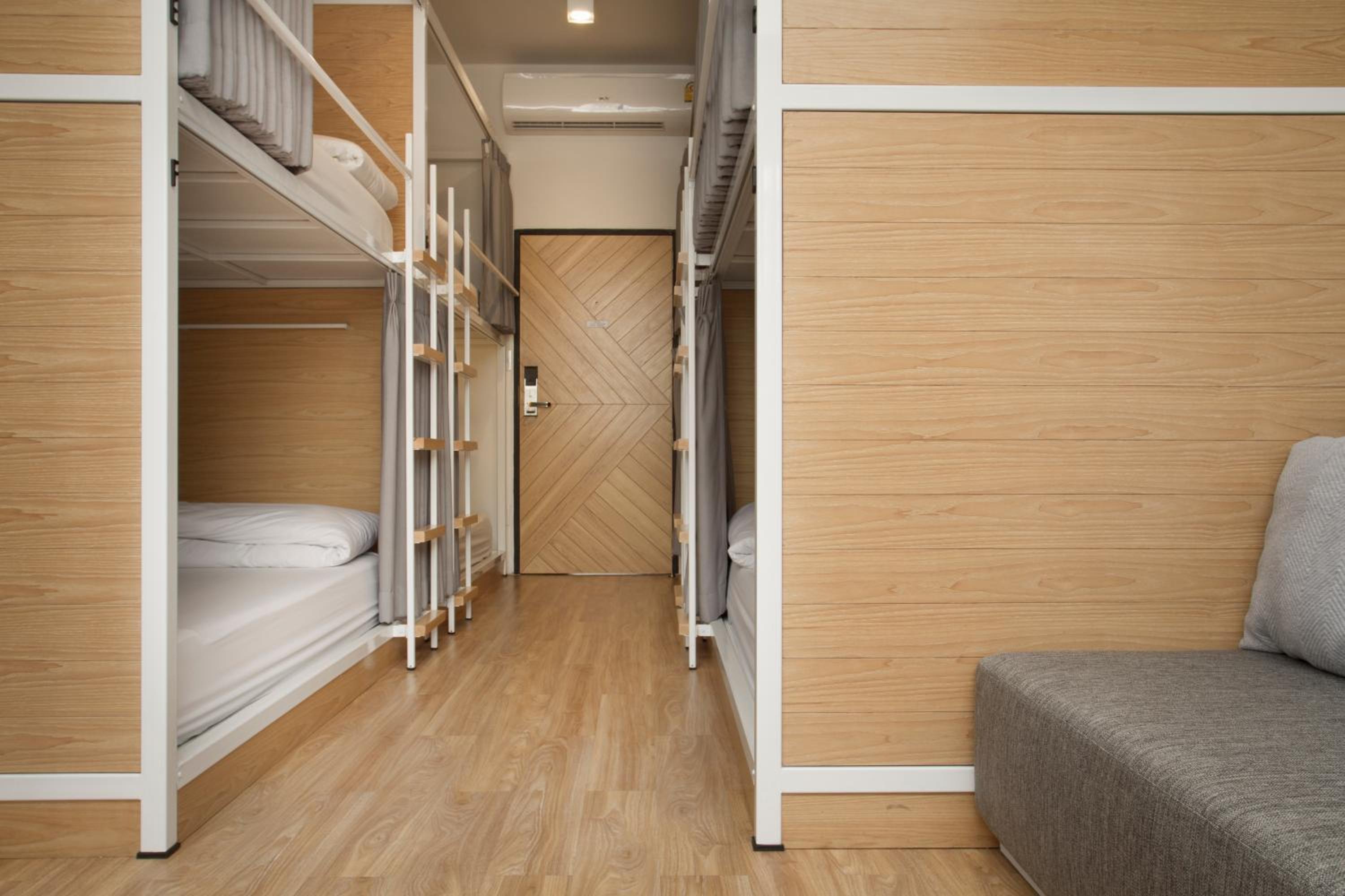 سكن مشترك مختلط بثمانية أسرّة، Bed One Block Hostel 2/3