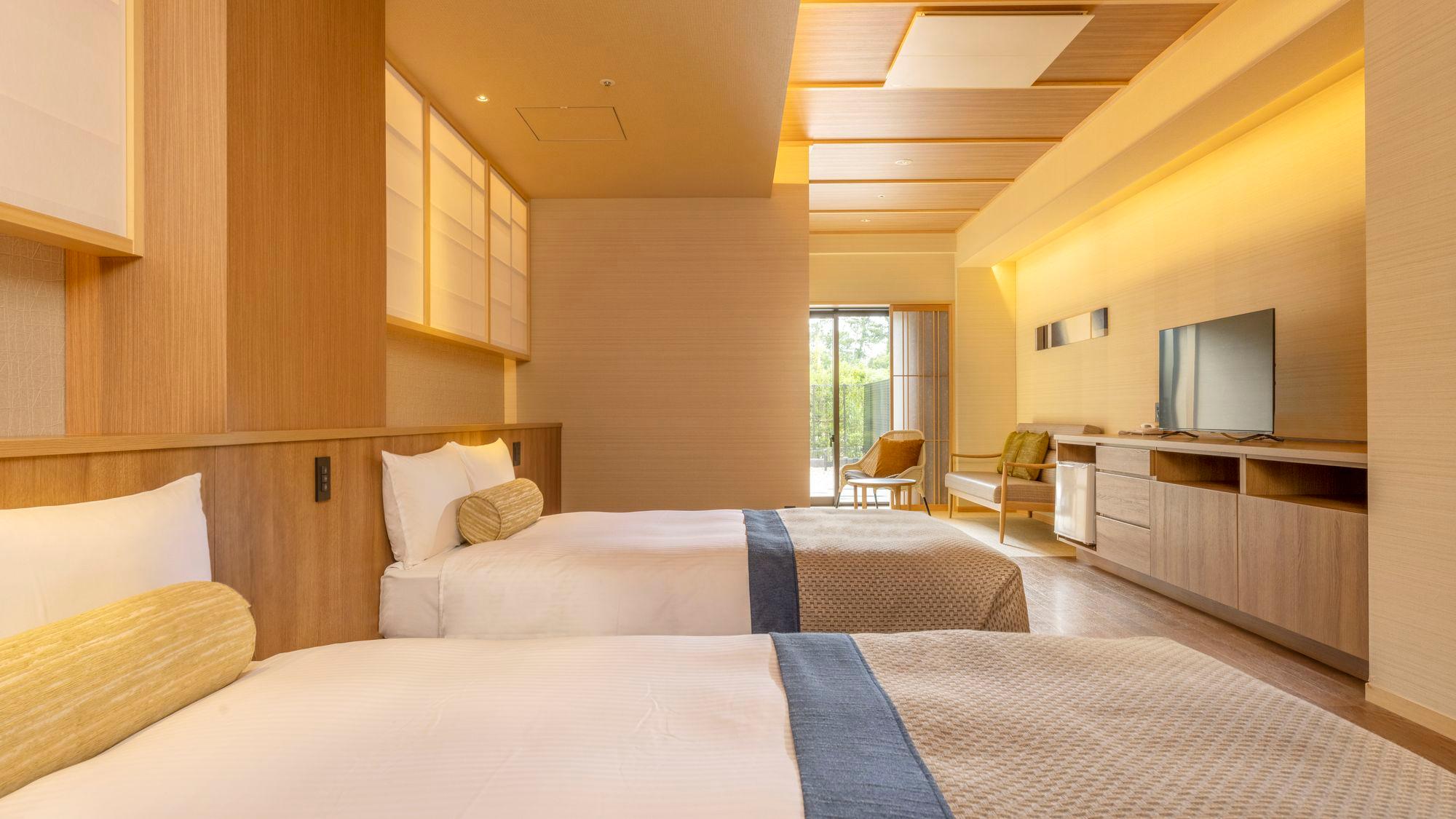 Western, Standard, Twin Beds, Outdoor Bath, Pet Friendly