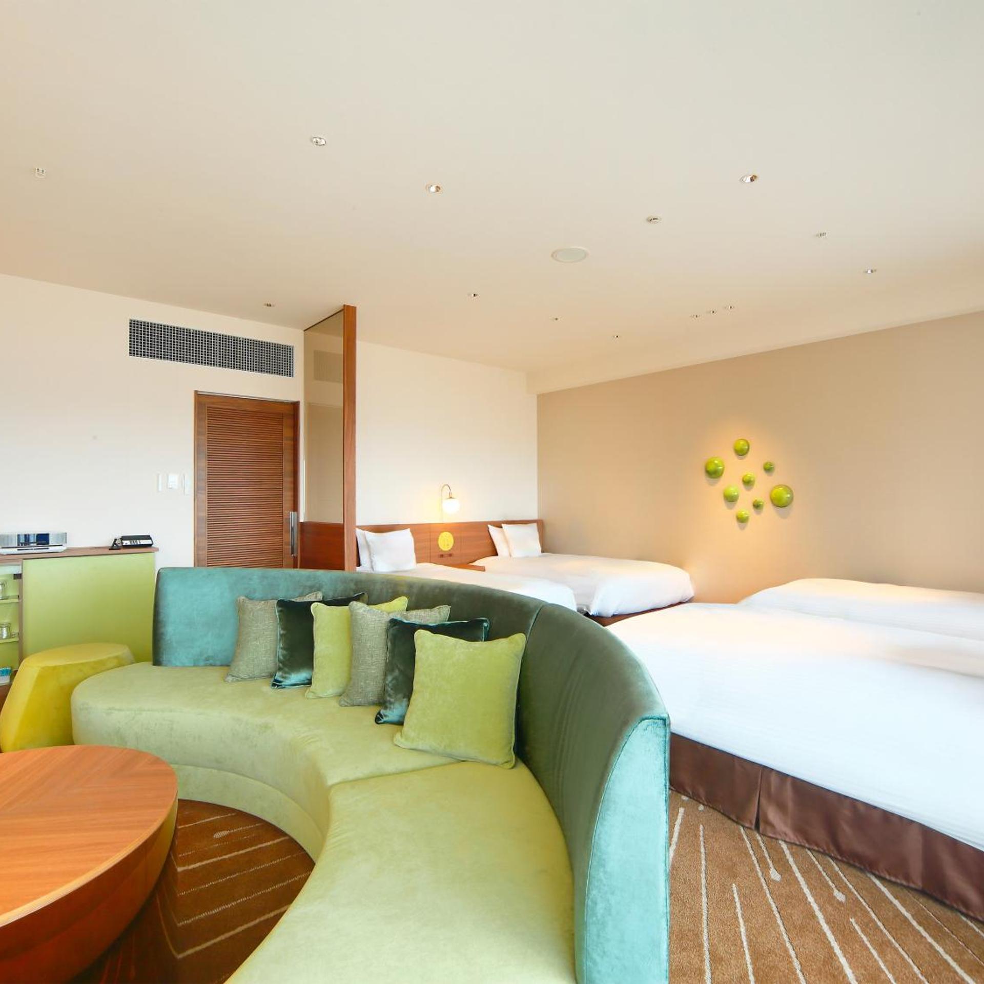 Concept, Twin Beds, Park View, Corner