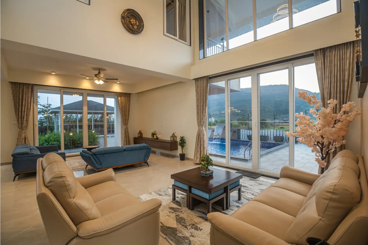 ELIVAAS Nimishka Villa 5 BHK Haven With Pvt Pool, Lavish Garden & Scenic Views 13/24