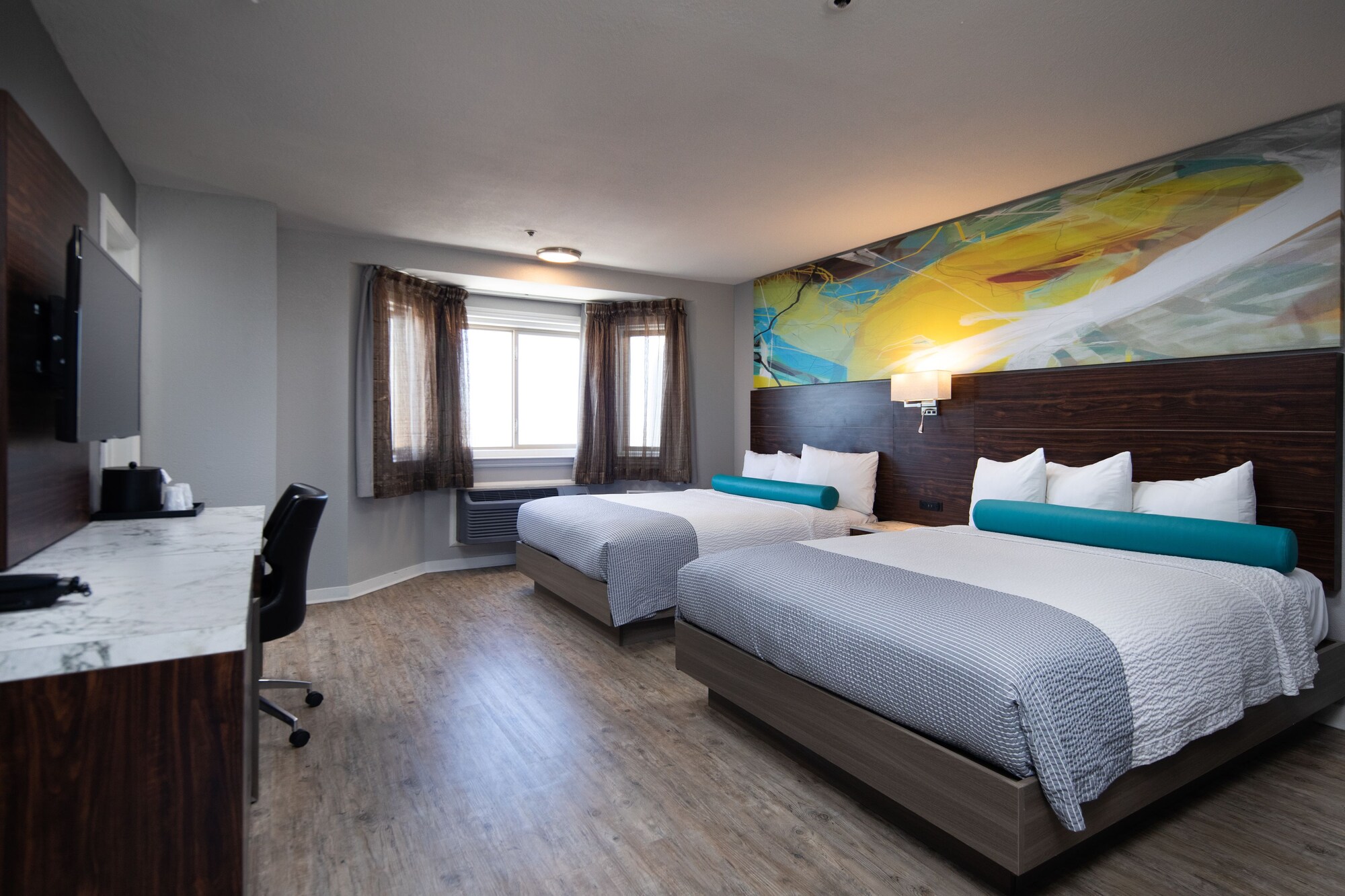 STANDARD, 2 QUEEN BEDS, OCEAN VIEW