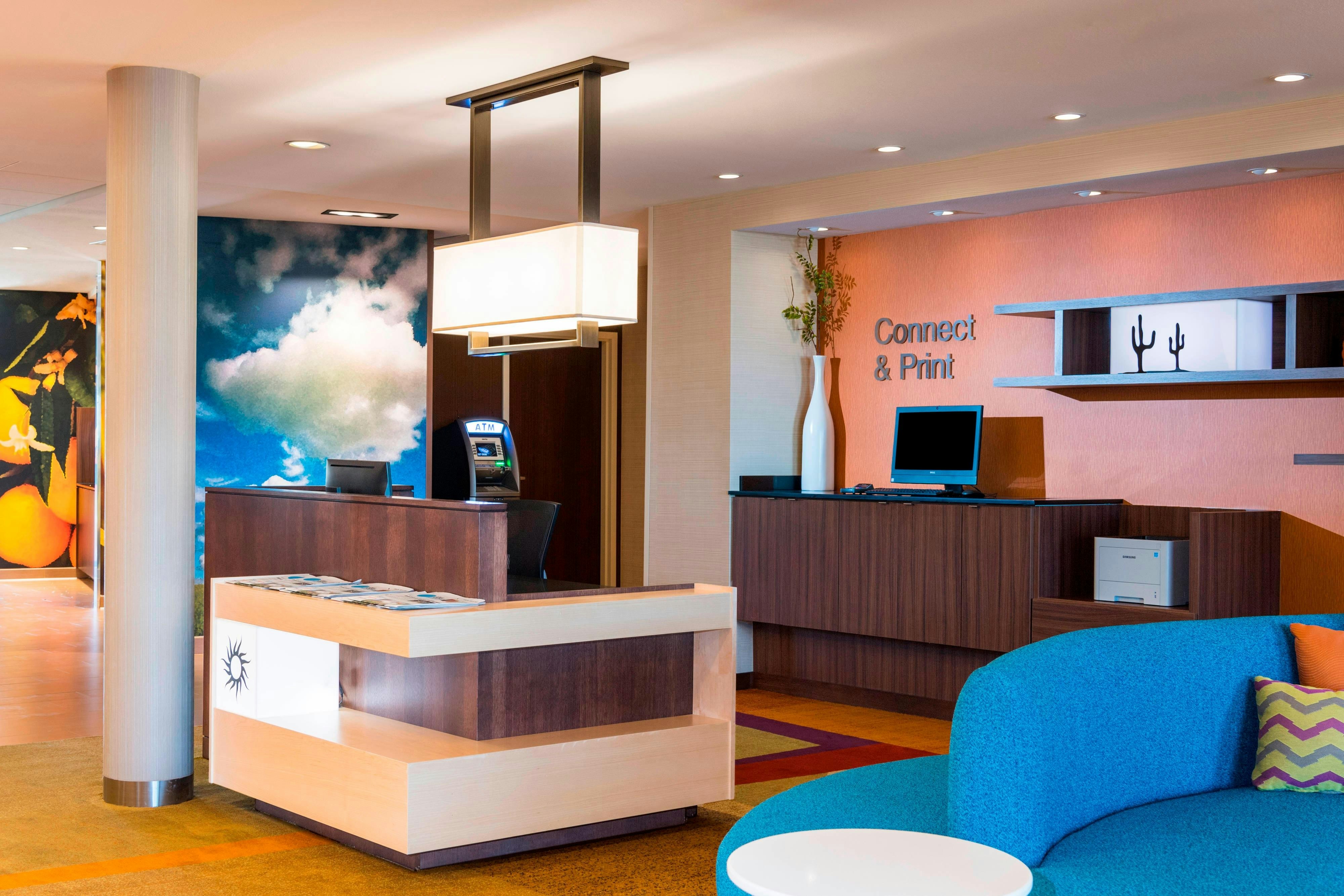 Lobby at FAIRFIELD INN & SUITES PALM DESERT, PALM DESERT - CA