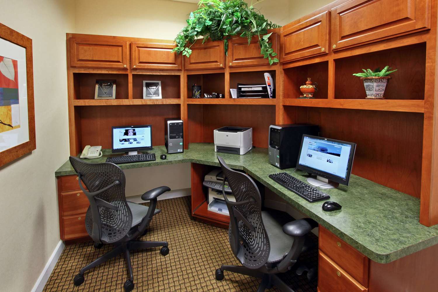 work area