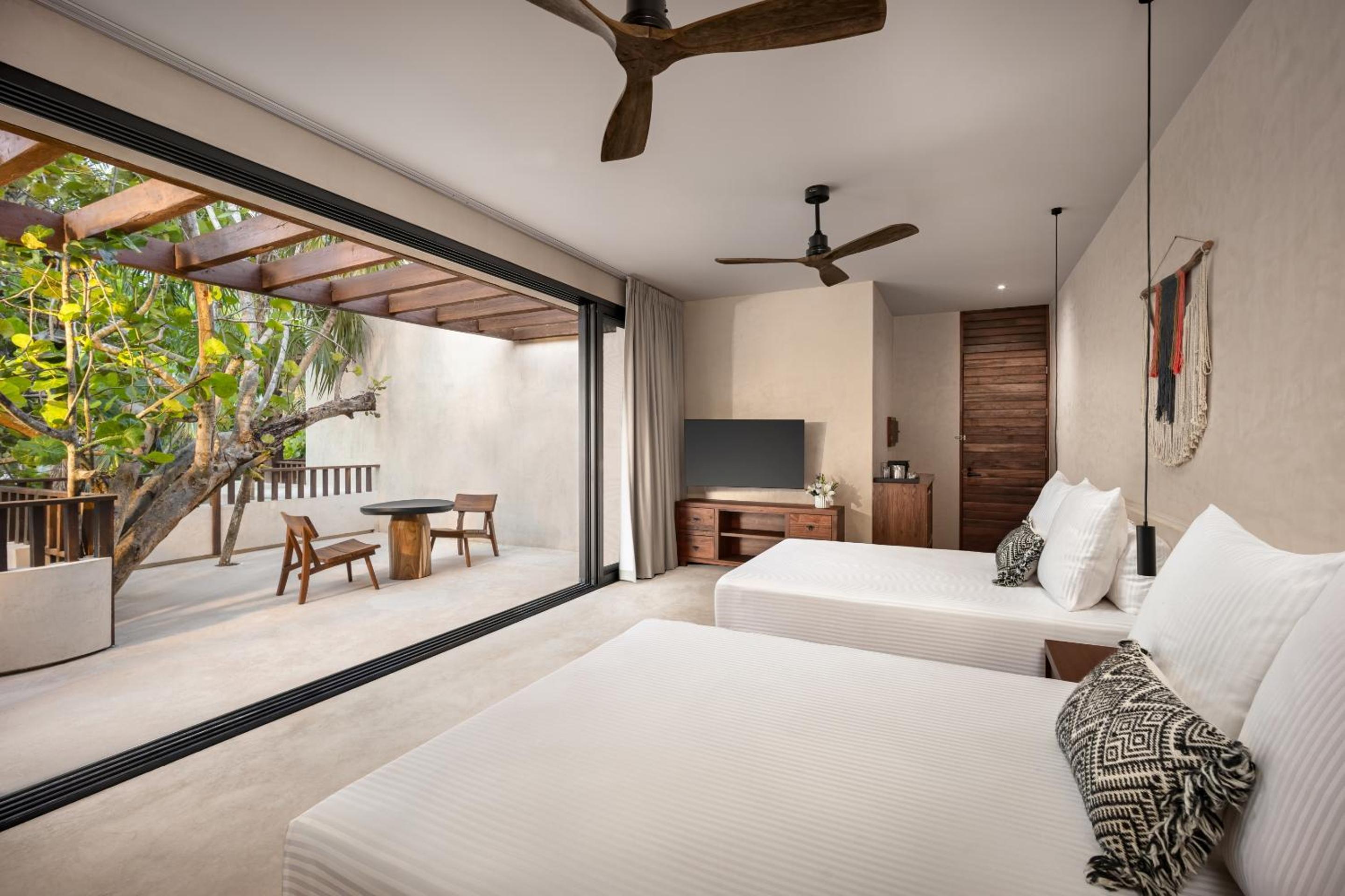 House, Double Bed, Tropical View