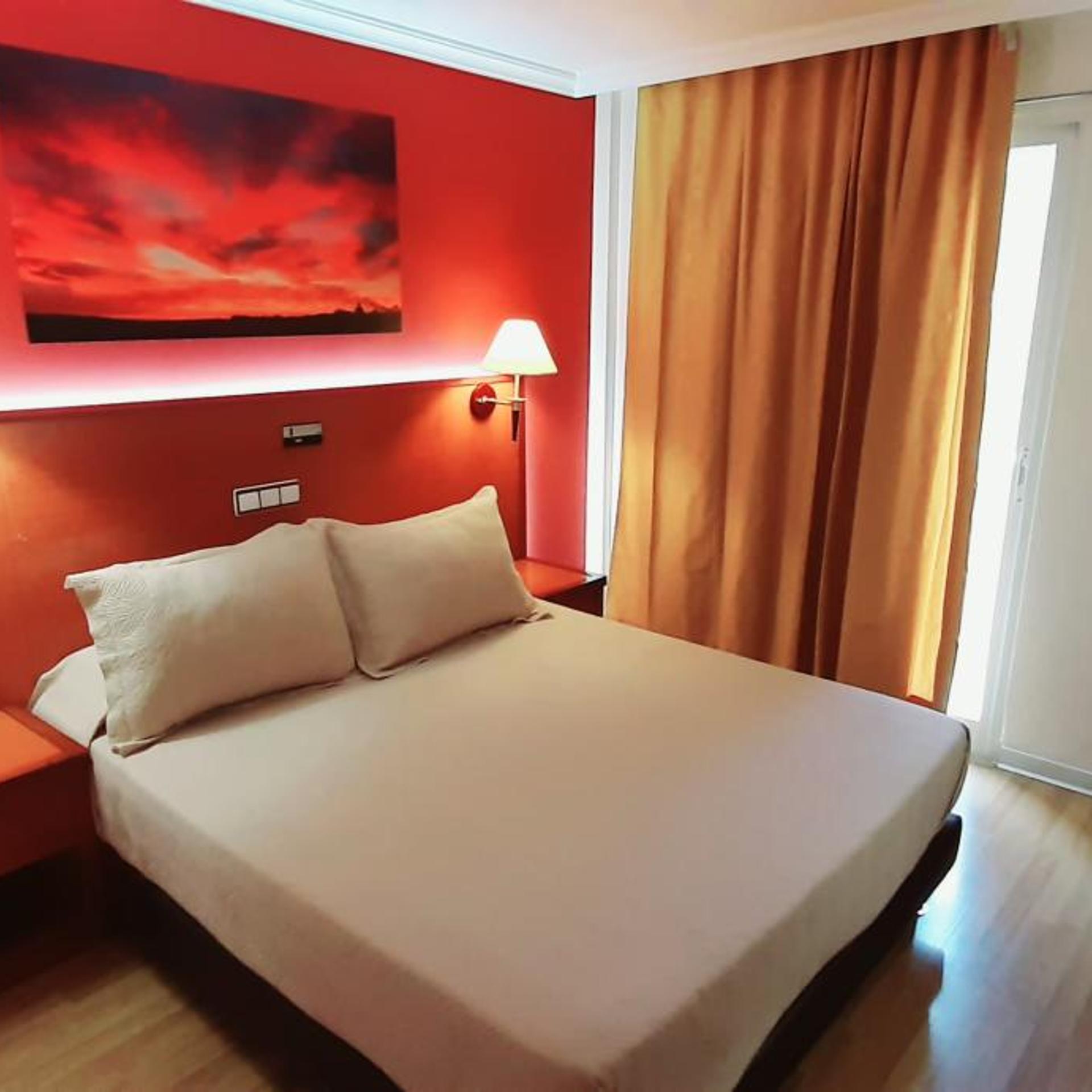 غرفة بسرير مزدوج أو سريرين منفصلين، Hotel Cabanas 3/10