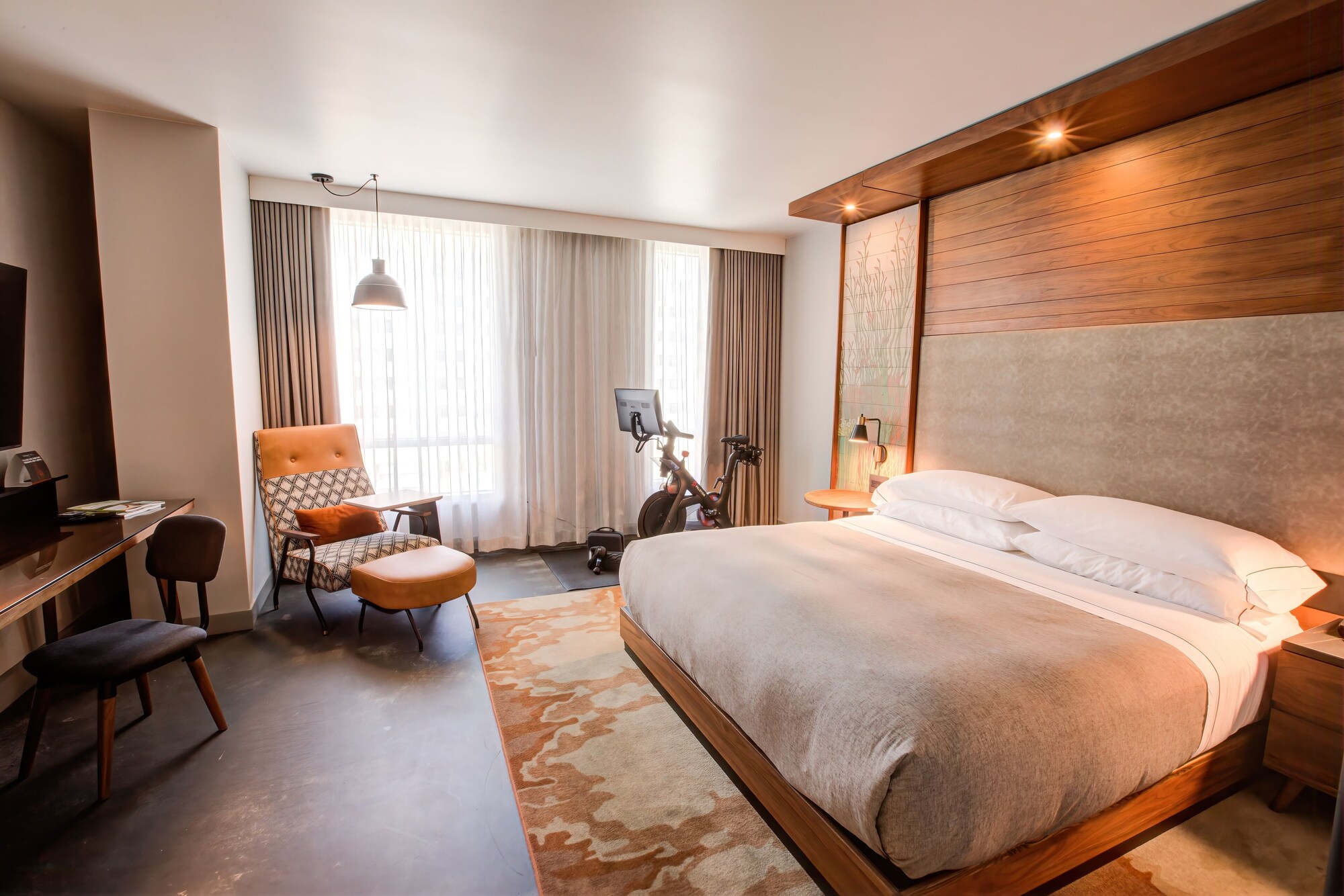ROOM, KING BED, PELOTON