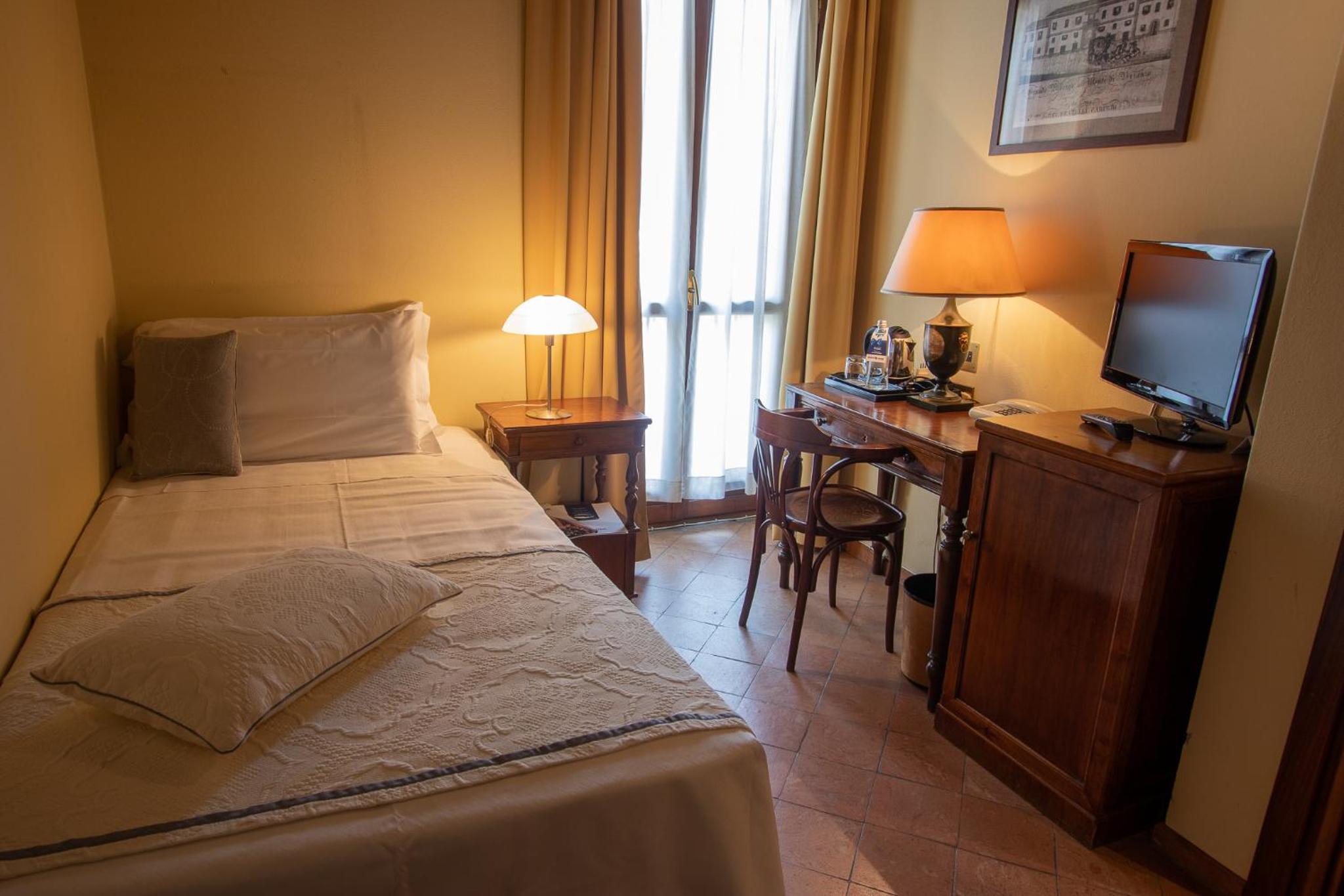غرفة مفردة، Albergo Le Due Corti 3/10