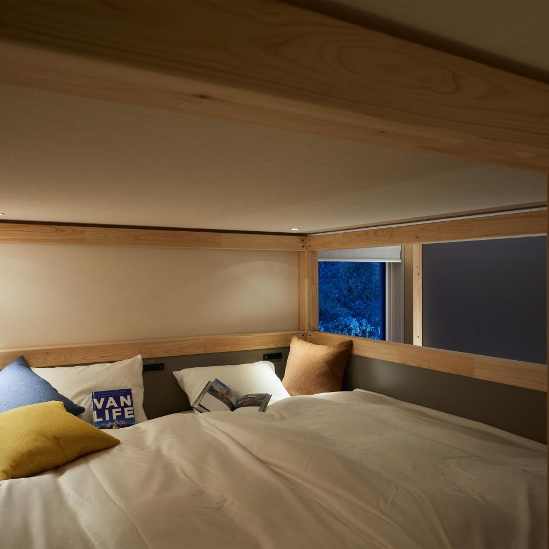 غرفة ثلاثية بحمام خاص، Hoshino Resorts BEB5 Tsuchiura 2/8