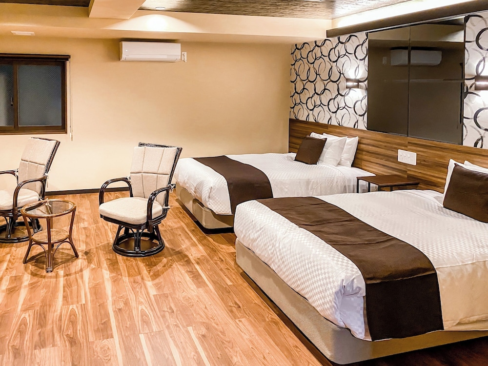 Japanese Western, Japanese, Modern, Suite, Twin Beds, 3 Futon Beds, Outdoor Bath, Terrace