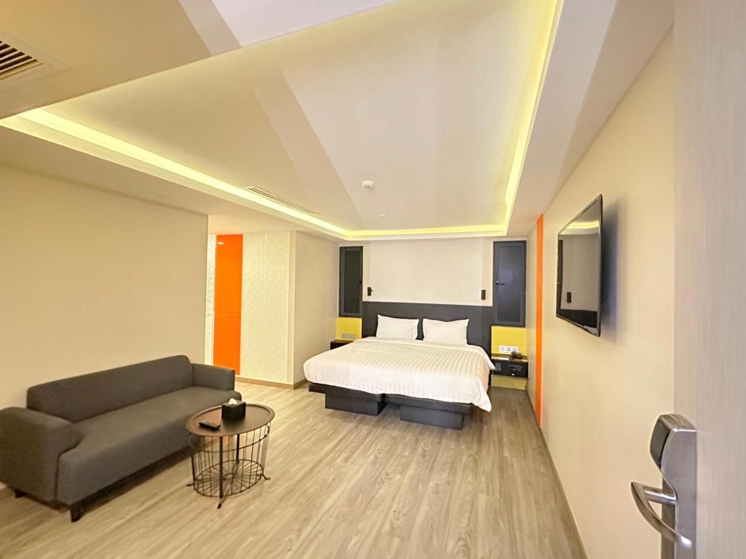 غرفة كبيرة بسرير مزدوج، Hotel Z zpaze 3/5