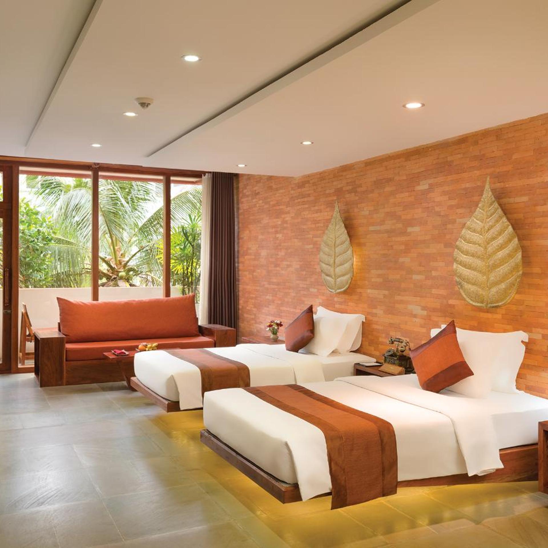 Spa, Luxury, Suite, Twin Beds
