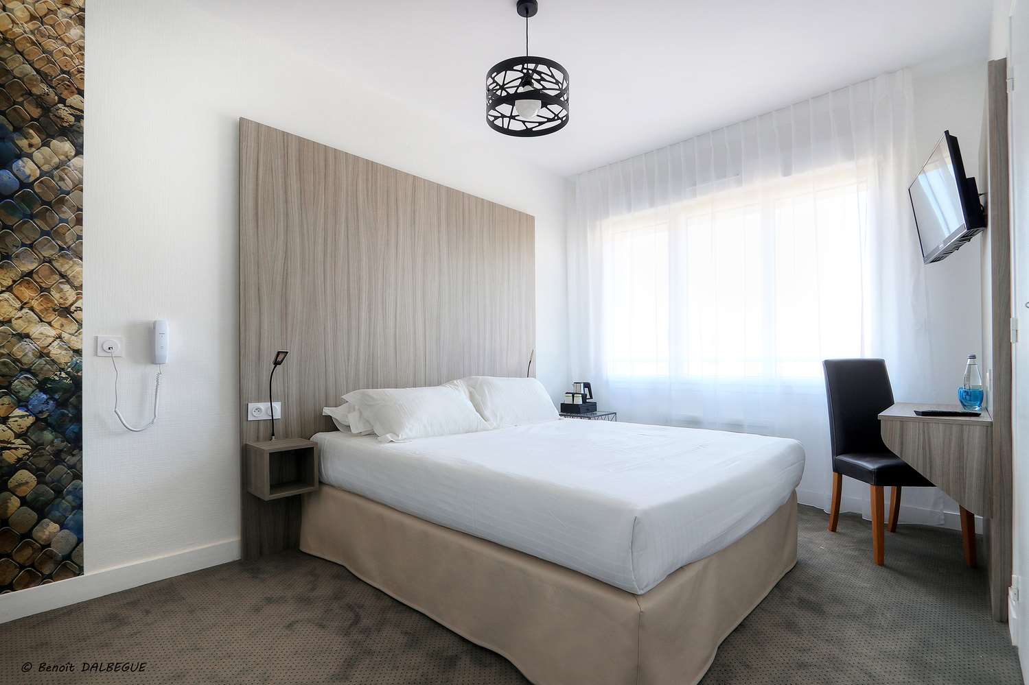 غرفة كلاسيكية بسرير كوين، Best Western Hotel Le Bellevue 2/6