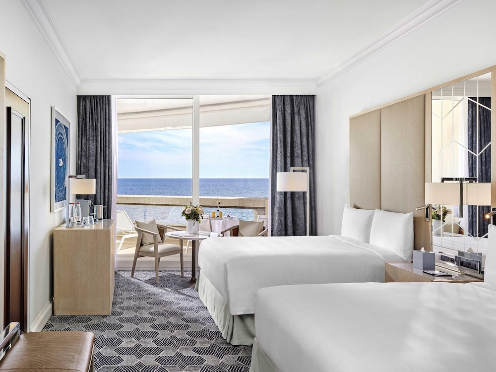 غرفة ديلوكس بسريرين مزدوجين بإطلالة على البحر، Fairmont Monte Carlo 3/7