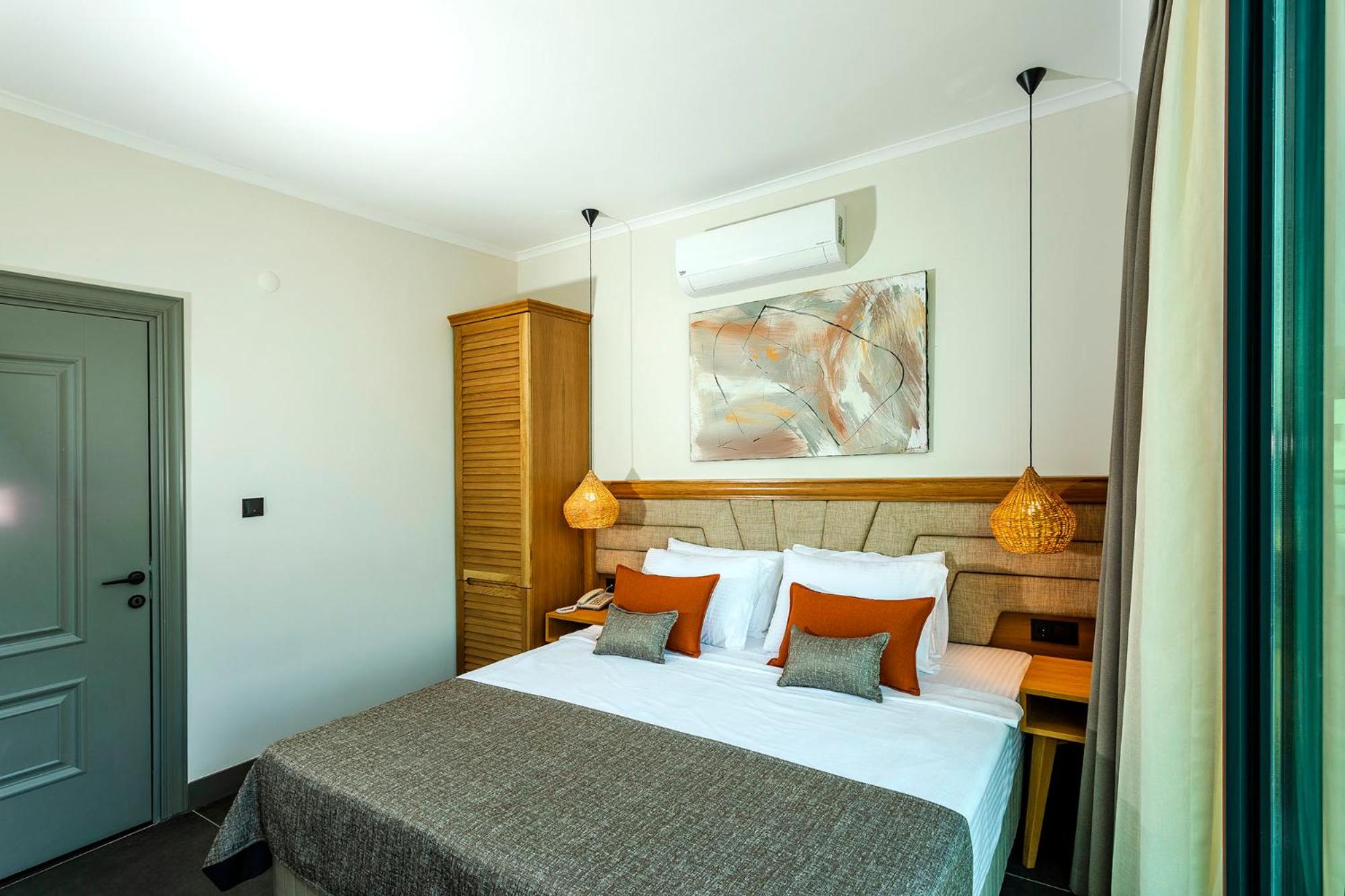 غرفة بسرير مزدوج أو سريرين منفصلين، Yalipark Beach Hotel 10/10