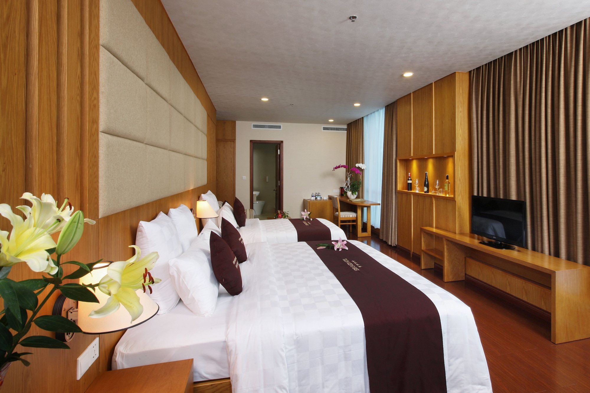 جناح عائلي بإطلالة على المدينة، Edenstar Saigon Hotel 5/9
