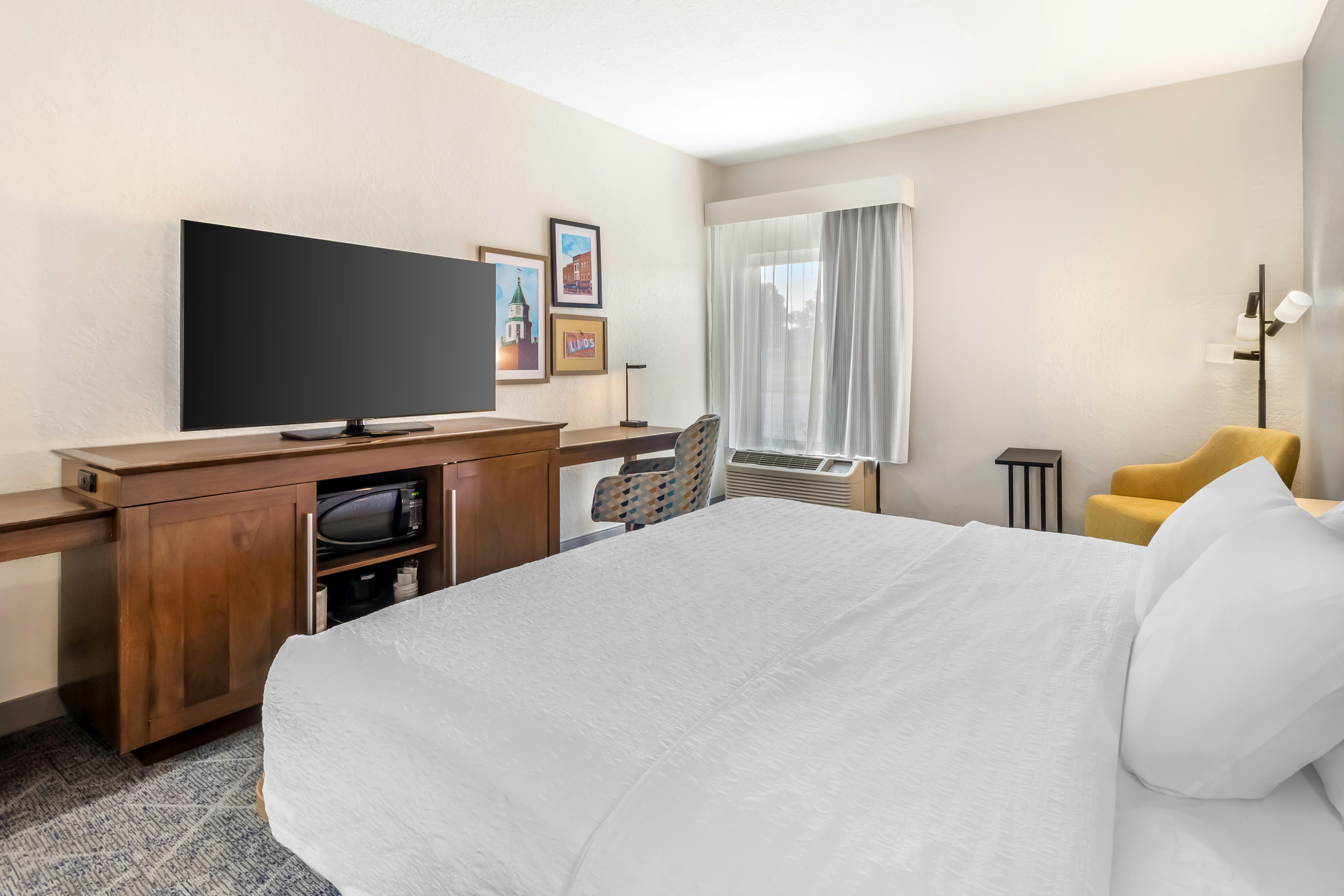 غرفة بسرير كينج، Hampton Inn Carbondale 5/8