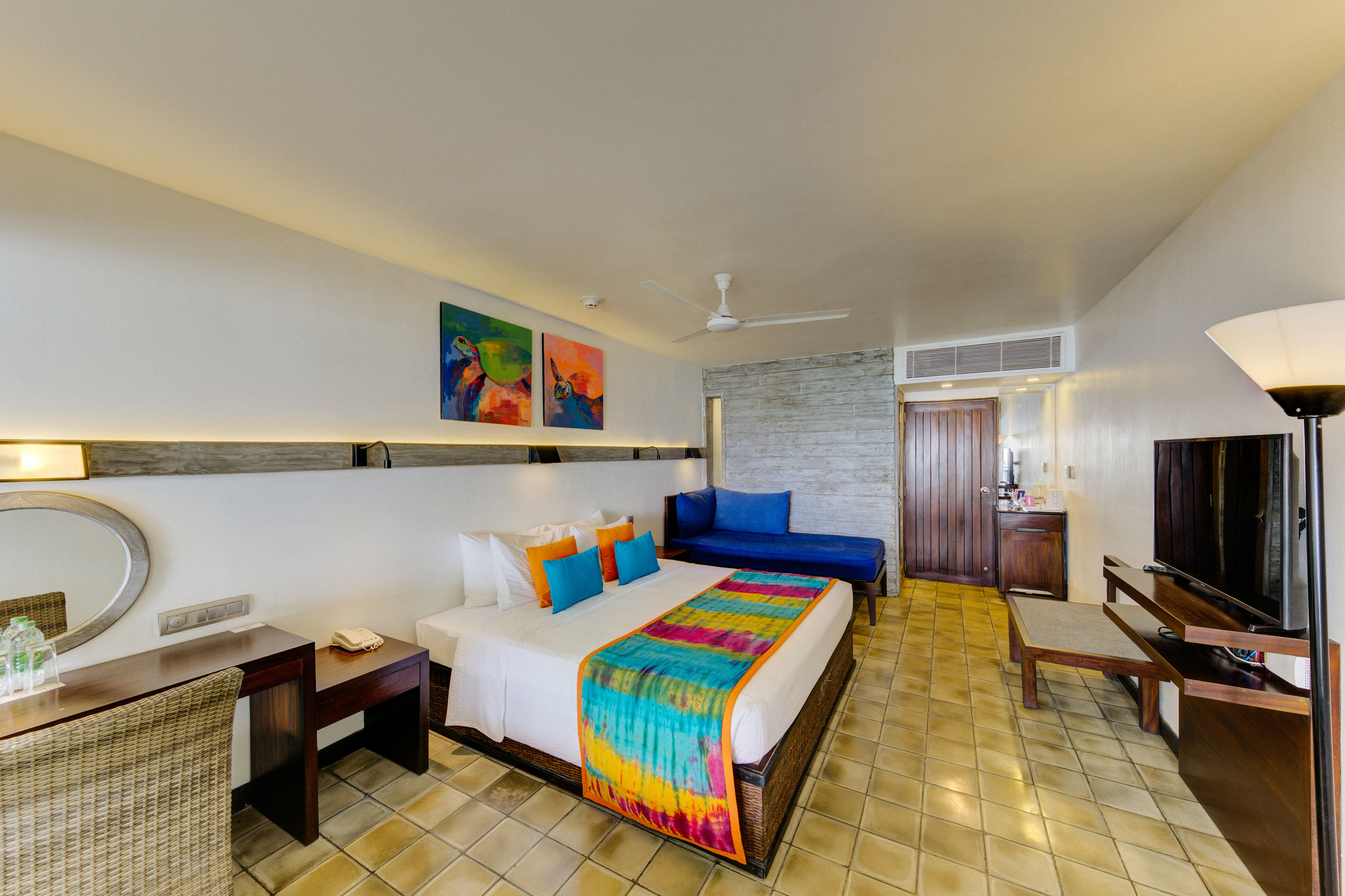 Ocean, Triple, King Bed, with View