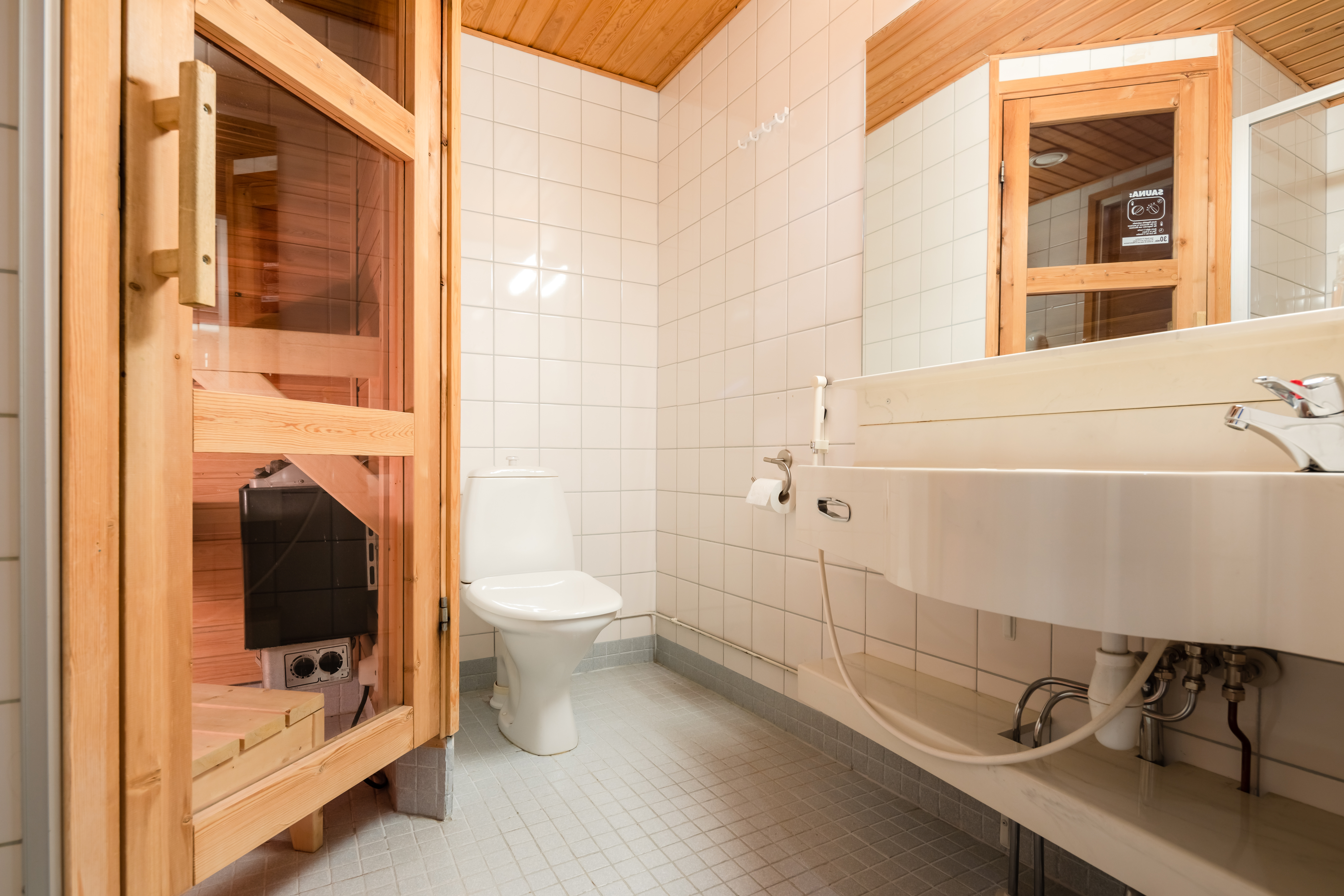 Standard twin room sauna، Lapland Hotels Sirkantahti 5/5