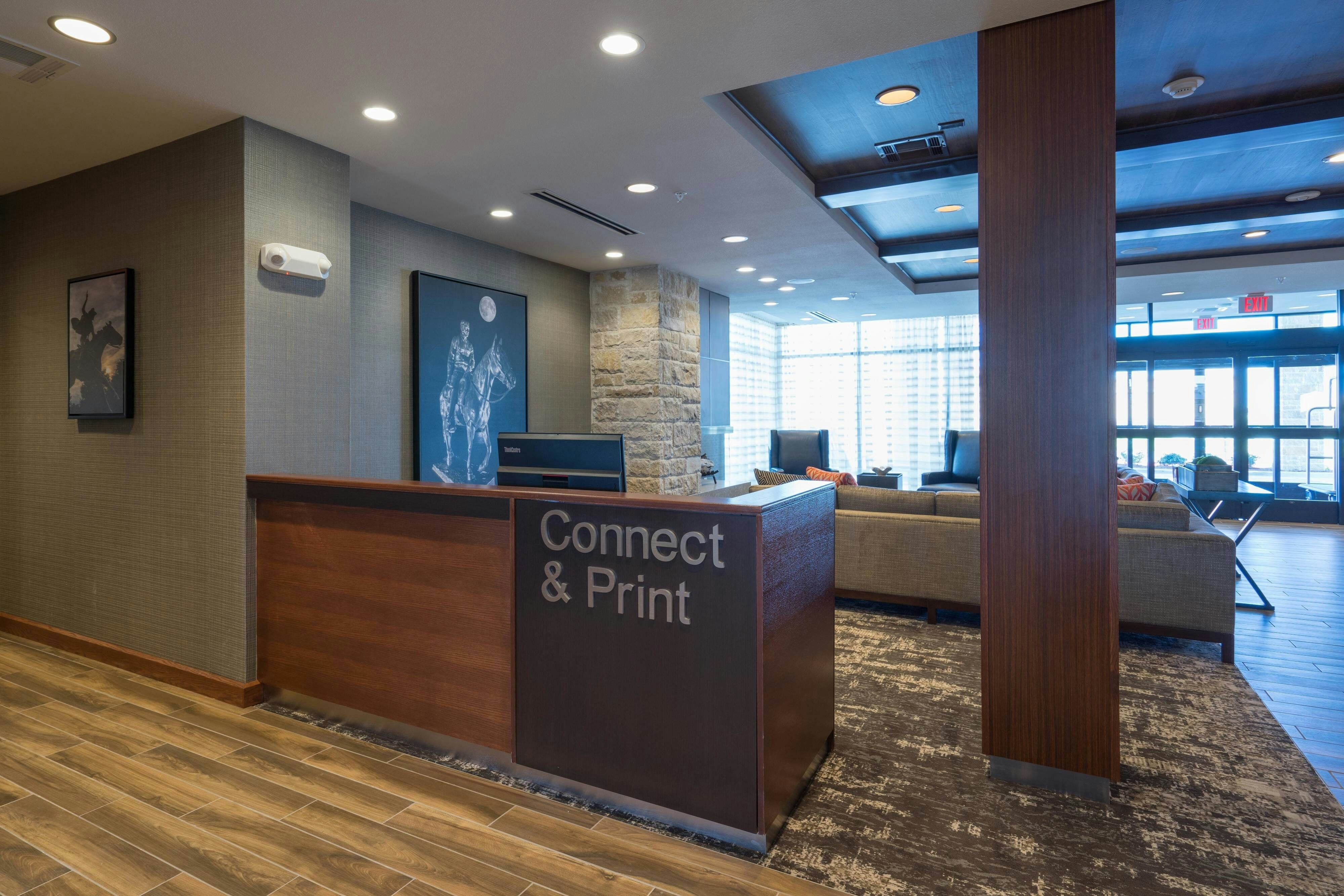 Lobby at Fairfield Inn And Suites By Marriott Lubbock Southwest, LUBBOCK - TX