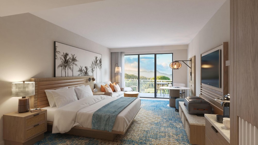Room, King Bed, Resort View, Bathtub, Accessible, Hale Hokuala Kauai, Curio Collection By Hilton 1/1