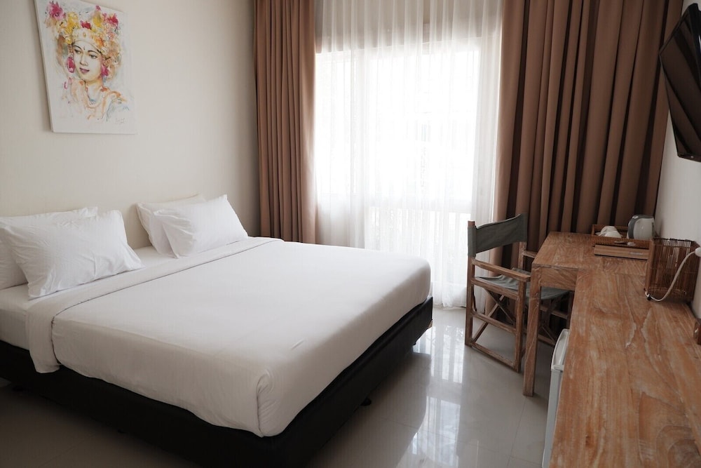 غرفة سوبيريور بسريرين منفصلين بإطلالة على المسبح، The Beach House Resort 7/10