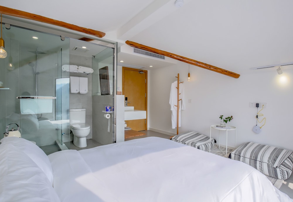 غرفة بسرير مزدوج بإطلالة على الجبل بأرضية تاتامي، Hangzhou Sansu Hotel 3/4