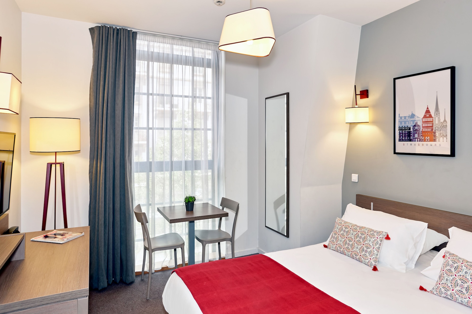 غرفة بسرير مزدوج، Appart City Confort Strasbourg Centre 3/5