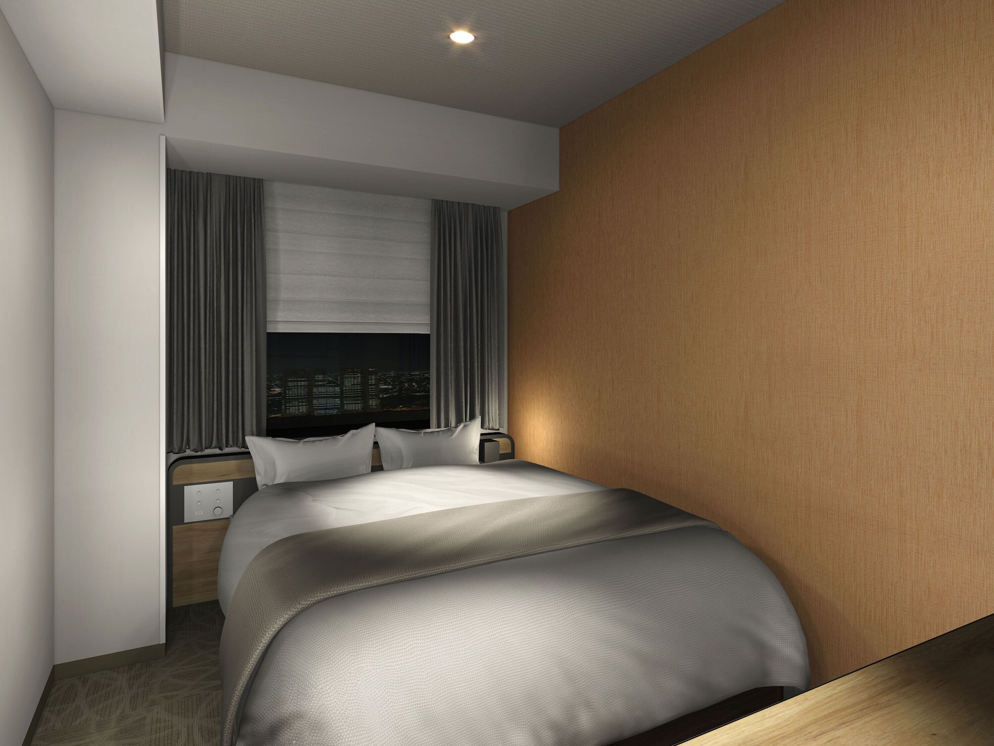 MODERATE, DOUBLE BED