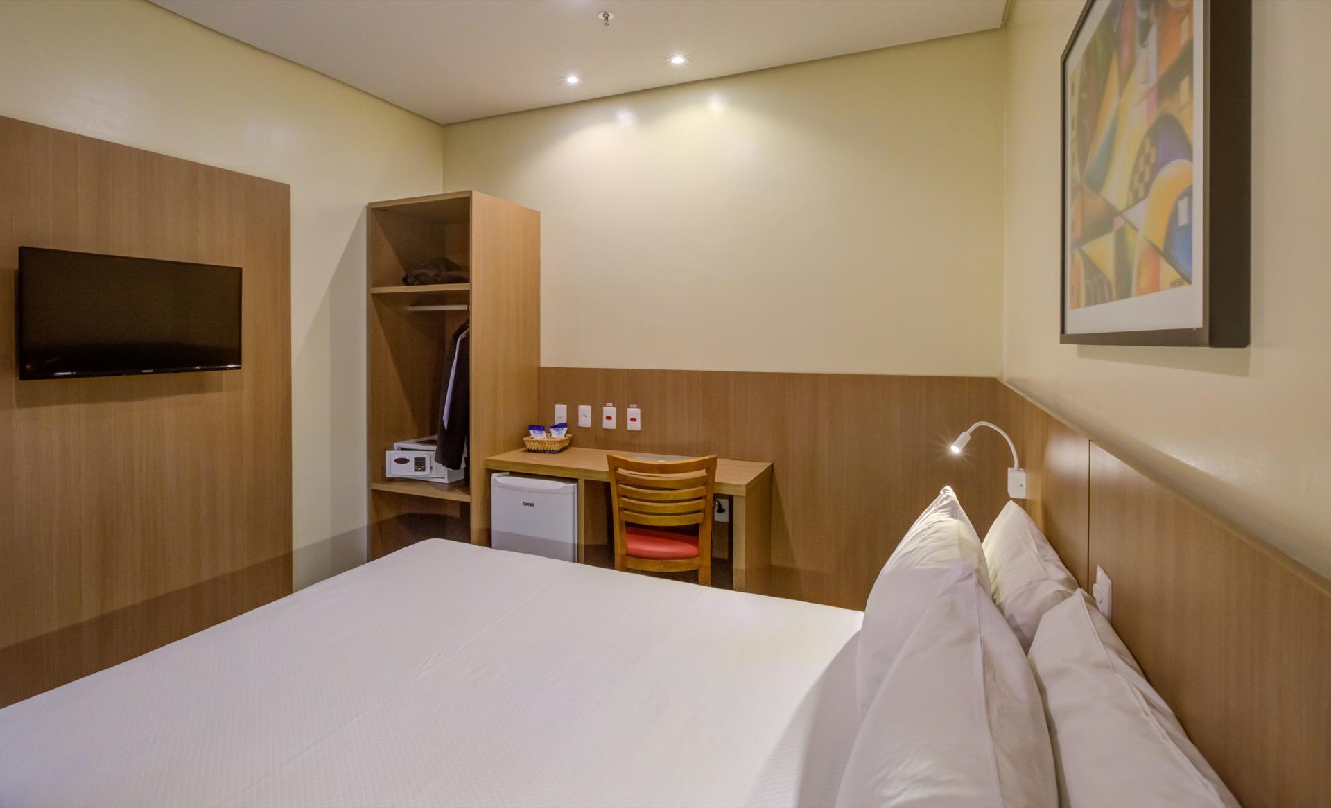 غرفة قياسية بسرير مزدوج، Rio Aeroporto Hotel Galeao 5/8