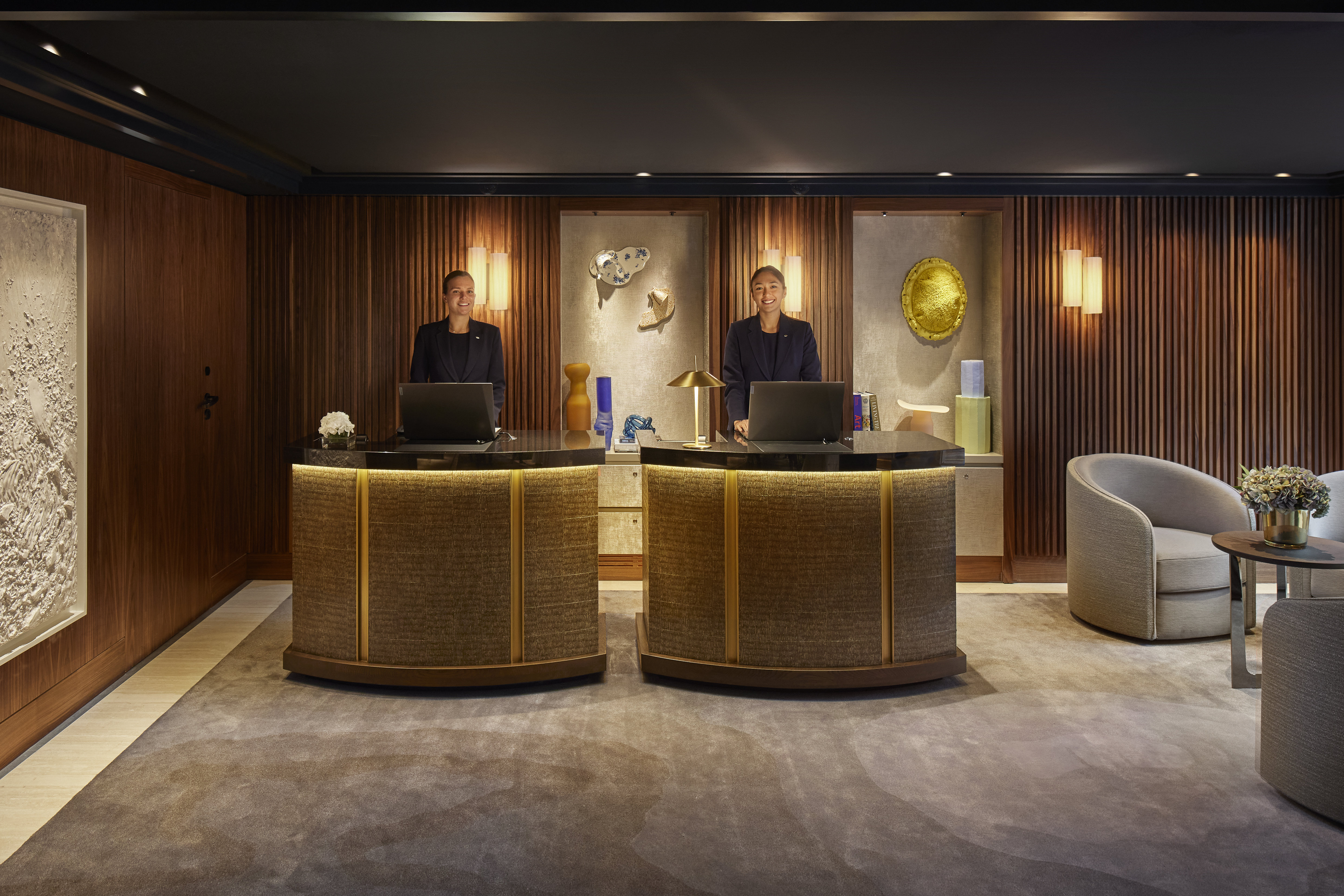 Lobby at Mandarin Oriental Savoy, Zurich, ZURICH