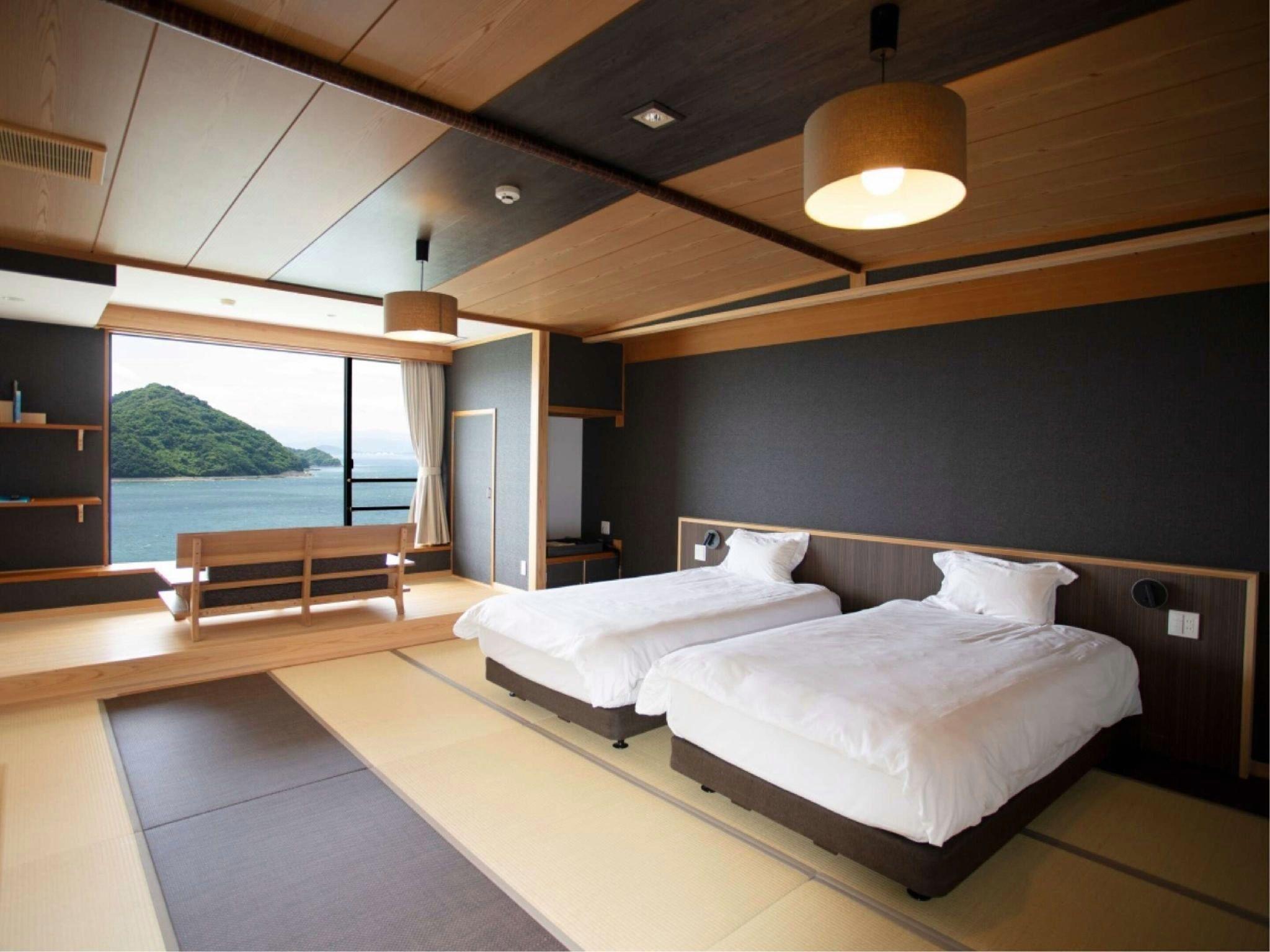 Sunshine, Deluxe, Suite, Twin Beds, Ocean View