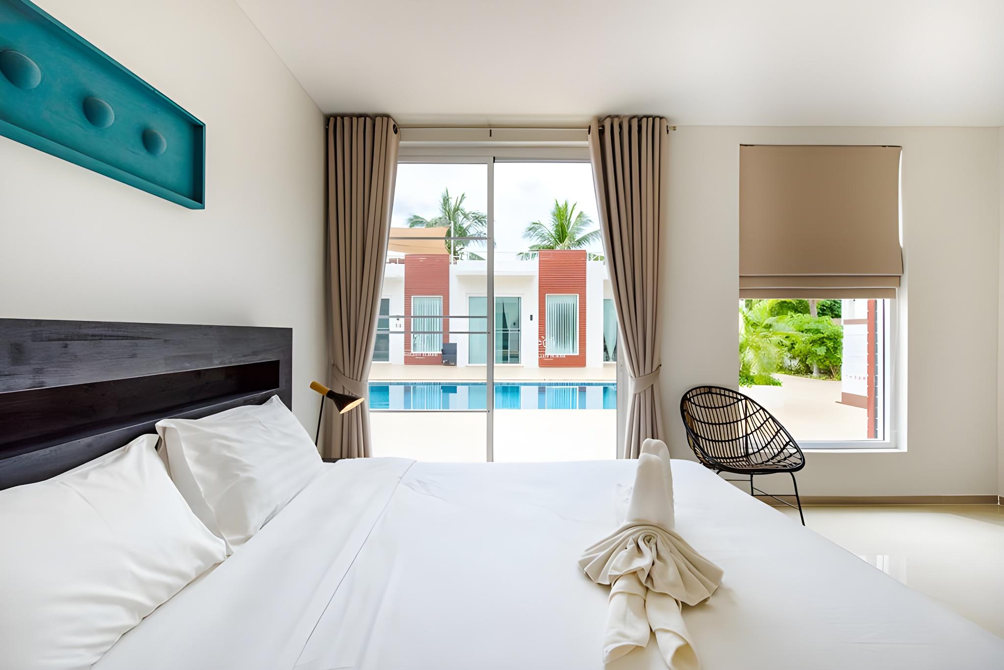 2 Bedrooms, Premium, Suite, 2 Double Beds, with Pool, Terrace