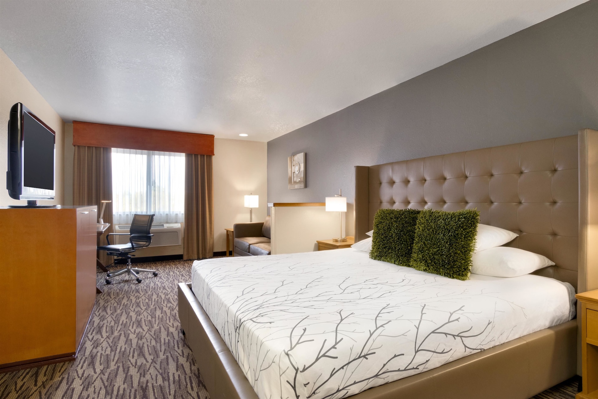 غرفة قياسية بسرير كينج، Best Western Plus Peppertree Airport Inn 2/10