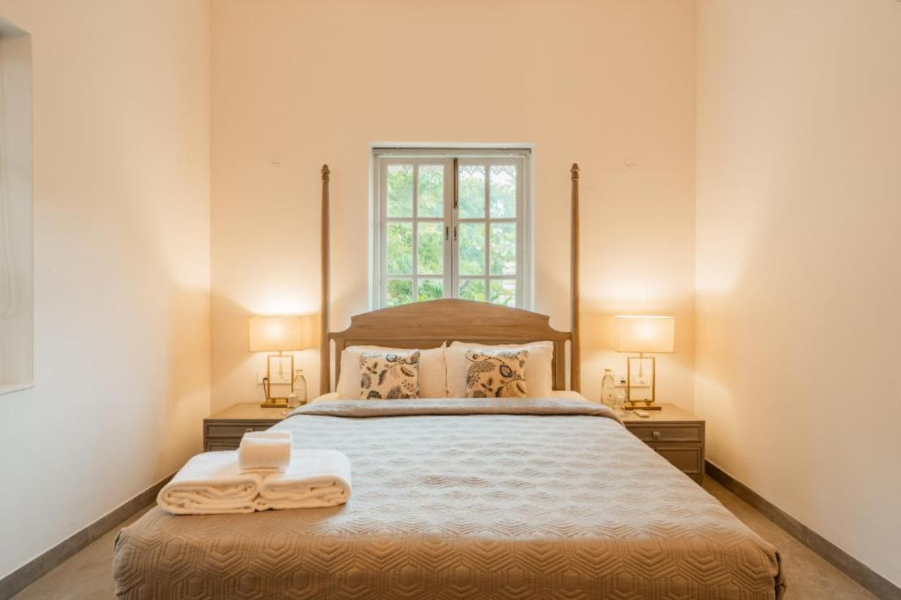 Room at ELIVAAS Orion 3-BHK Villa With Private Pool, Arpora